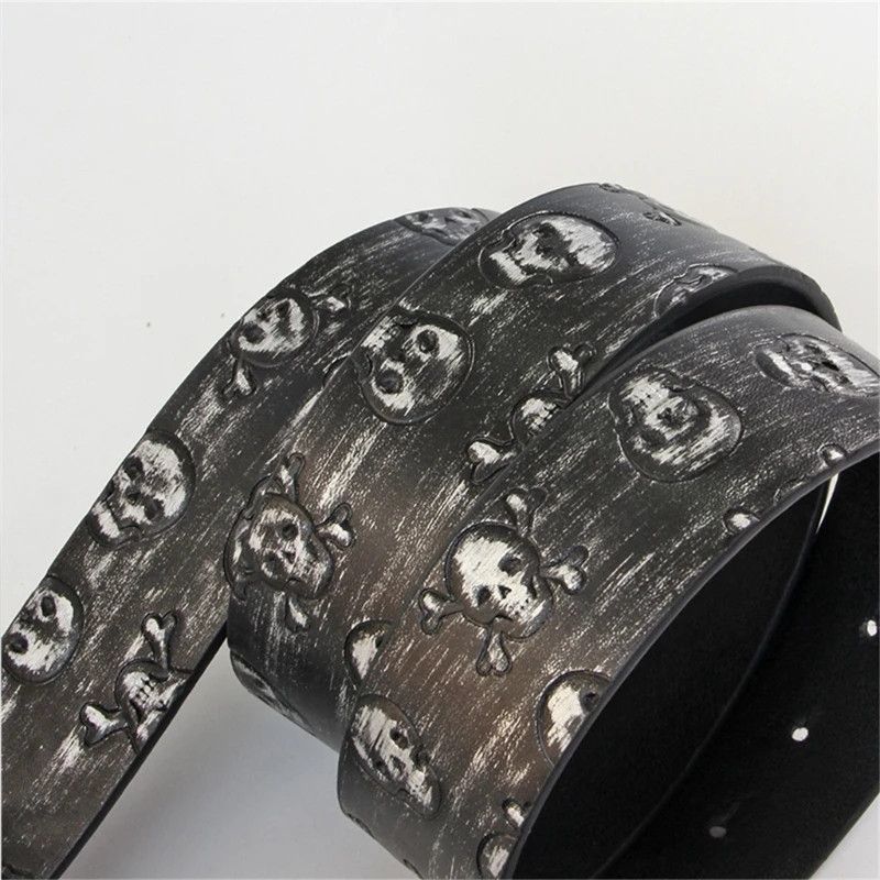Japanese Brand × Vintage Teen skull embossed belt Size ONE SIZE - 1 Thumbnail