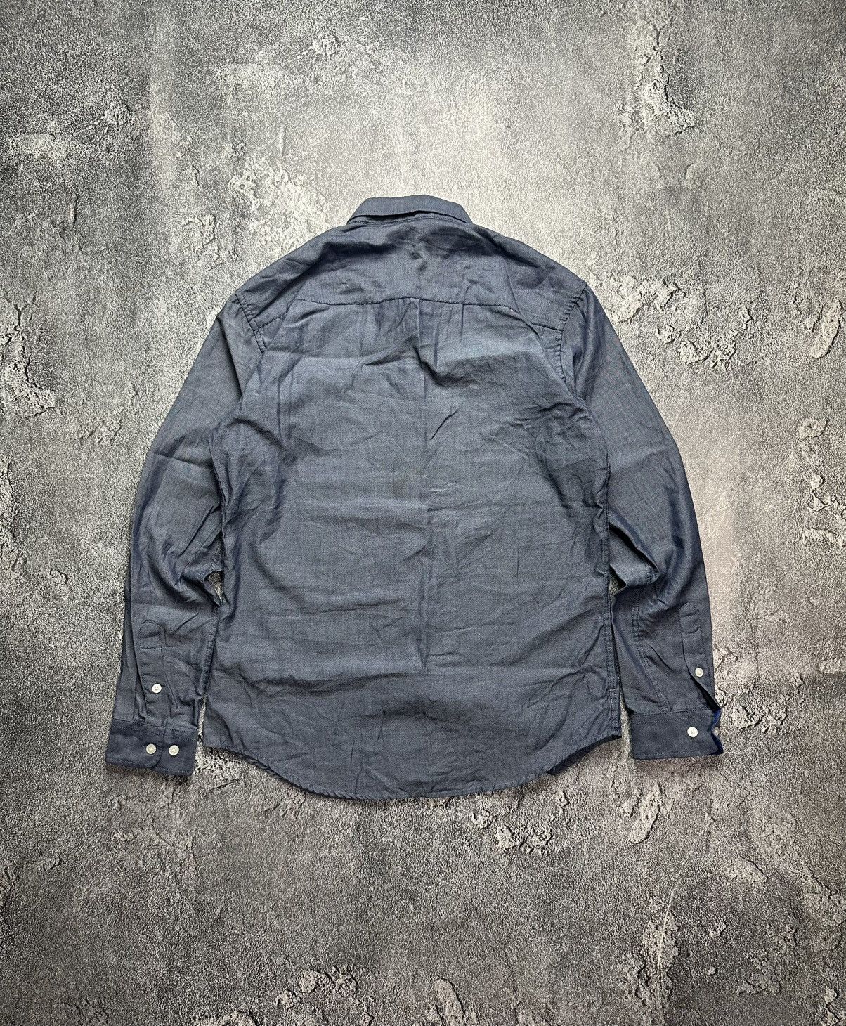 Burberry Burberry Vintage Shirt Button Ups Logo Rare Size US L / EU 52-54 / 3 - 11 Thumbnail