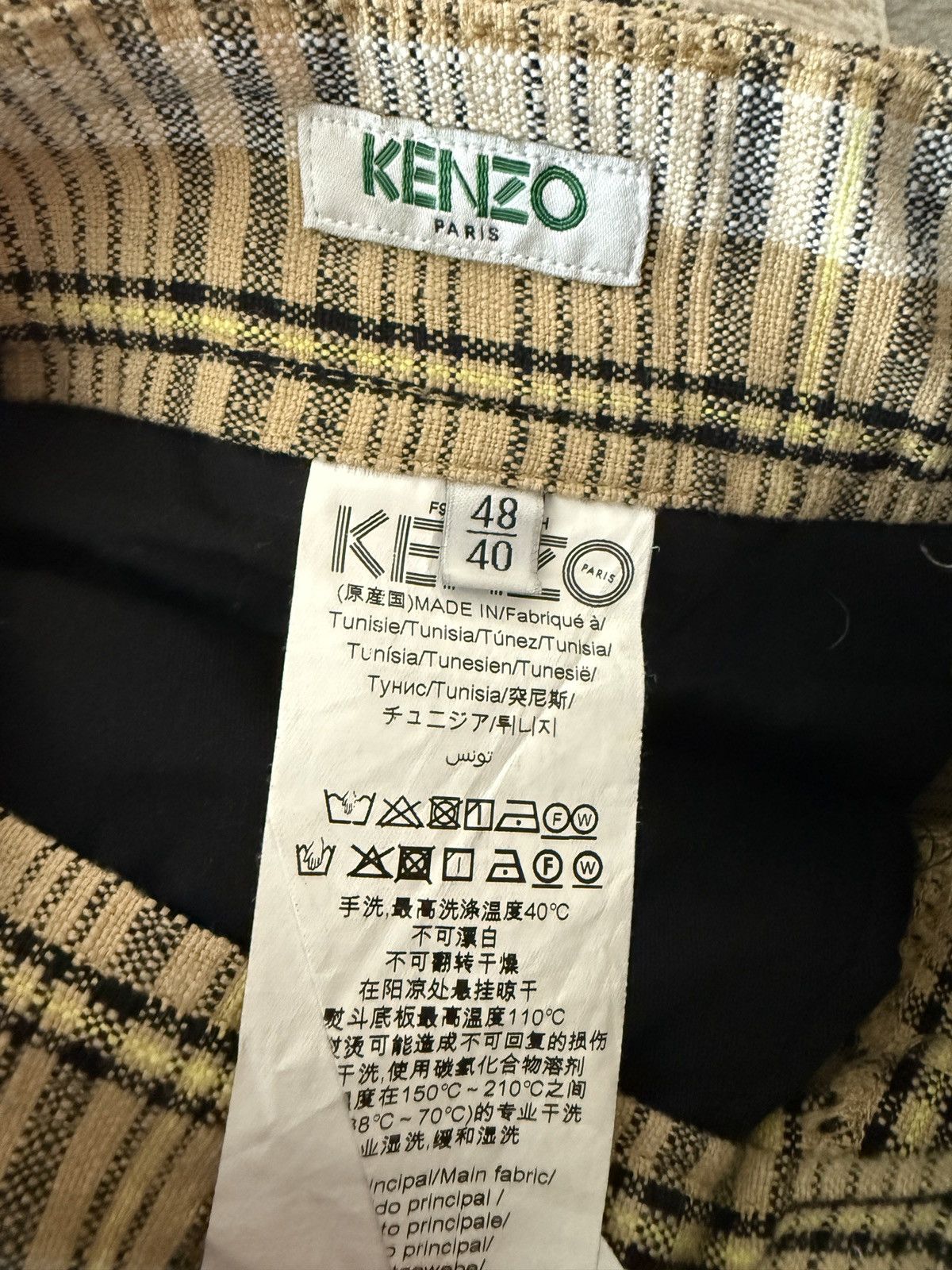 Kenzo Kenzo Plaid Trousers Pants Size US 32 / EU 48 - 6 Thumbnail