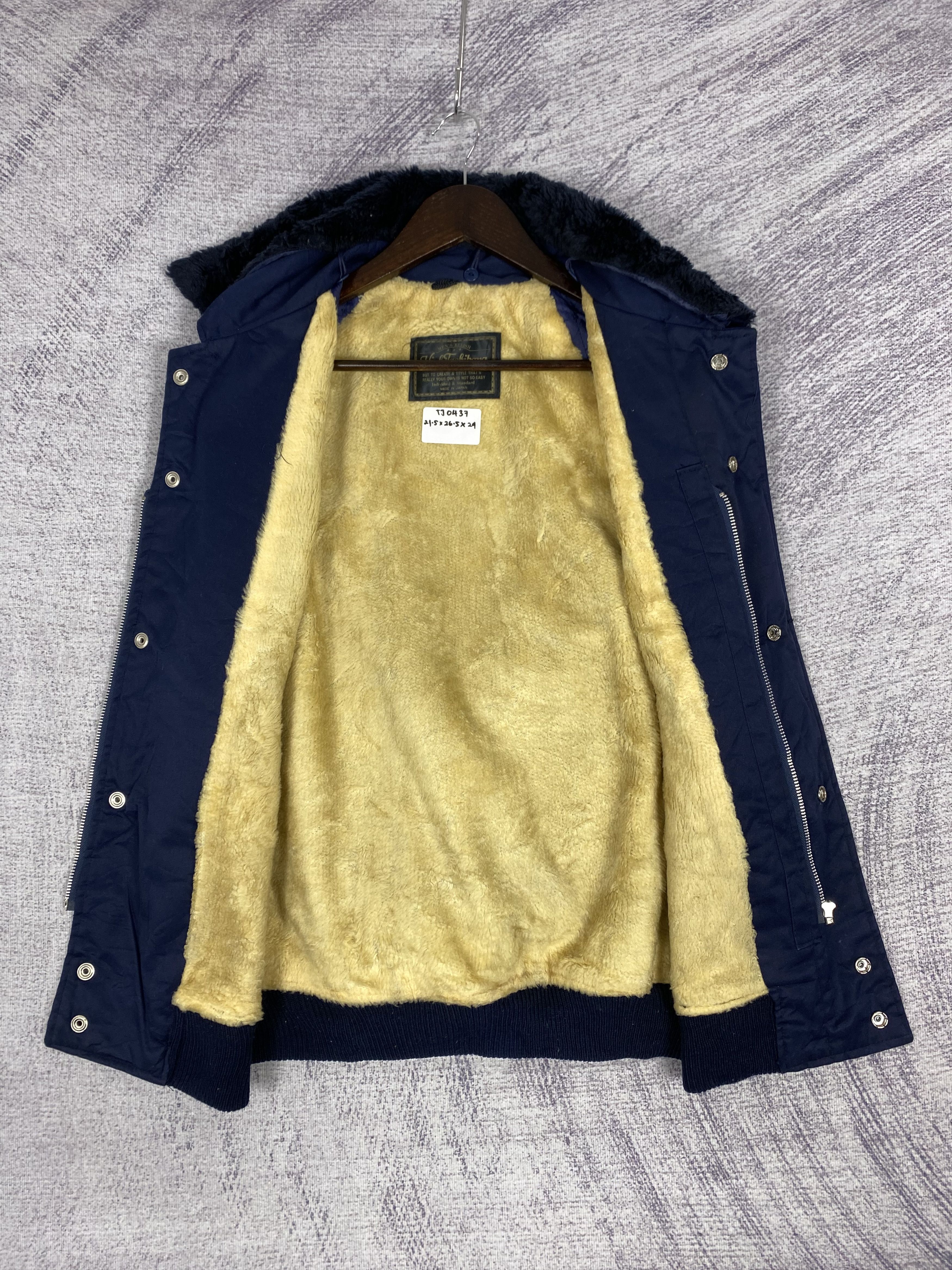 Japanese Brand Vintage High Tachibana Fleece Lining Bomber Jacket Size US S / EU 44-46 / 1 - 6 Thumbnail