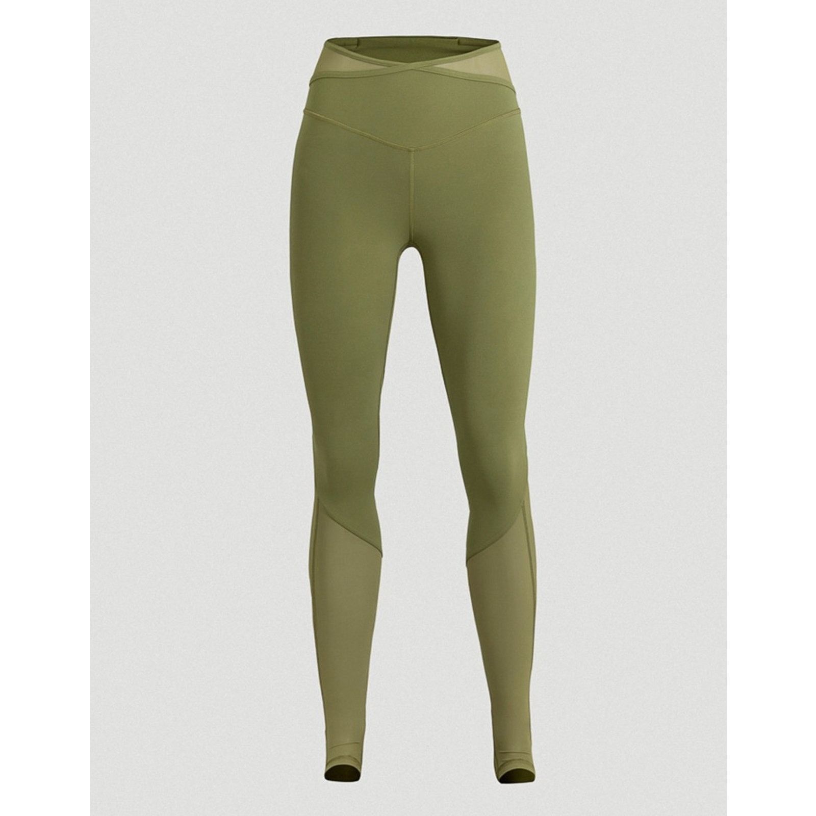 Lululemon Lululemon Nulu Crisscross Mesh Stirrup Tight Leggings Sz 10 Size 32" / US 10 / IT 46 - 2 Thumbnail