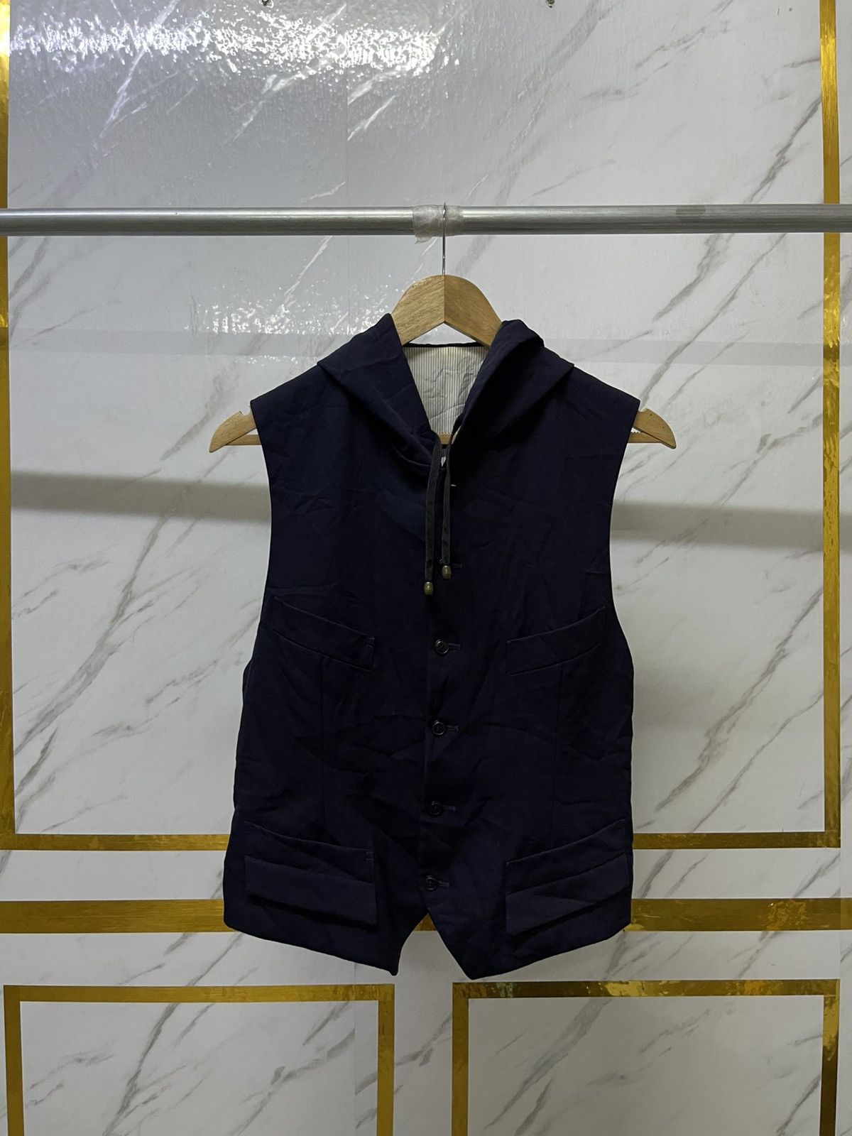 Jean Paul Gaultier Jean Paul GAULTIER HOMME Hoodie Vest Size 48 Size 48S - 7 Thumbnail
