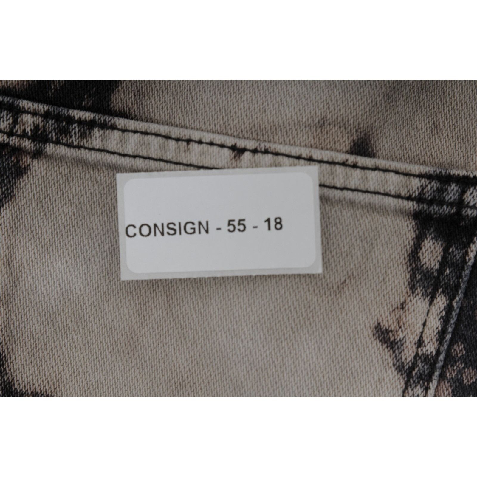 Gucci Bleached Acid Wash Grey Denim Jeans Size US 34 / EU 50 - 13 Thumbnail