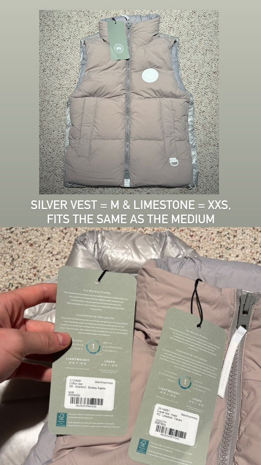 Canada Goose Canada Goose Everett Pastel Northstar Vest Size US XXL / EU 58 / 5 - 3 Thumbnail