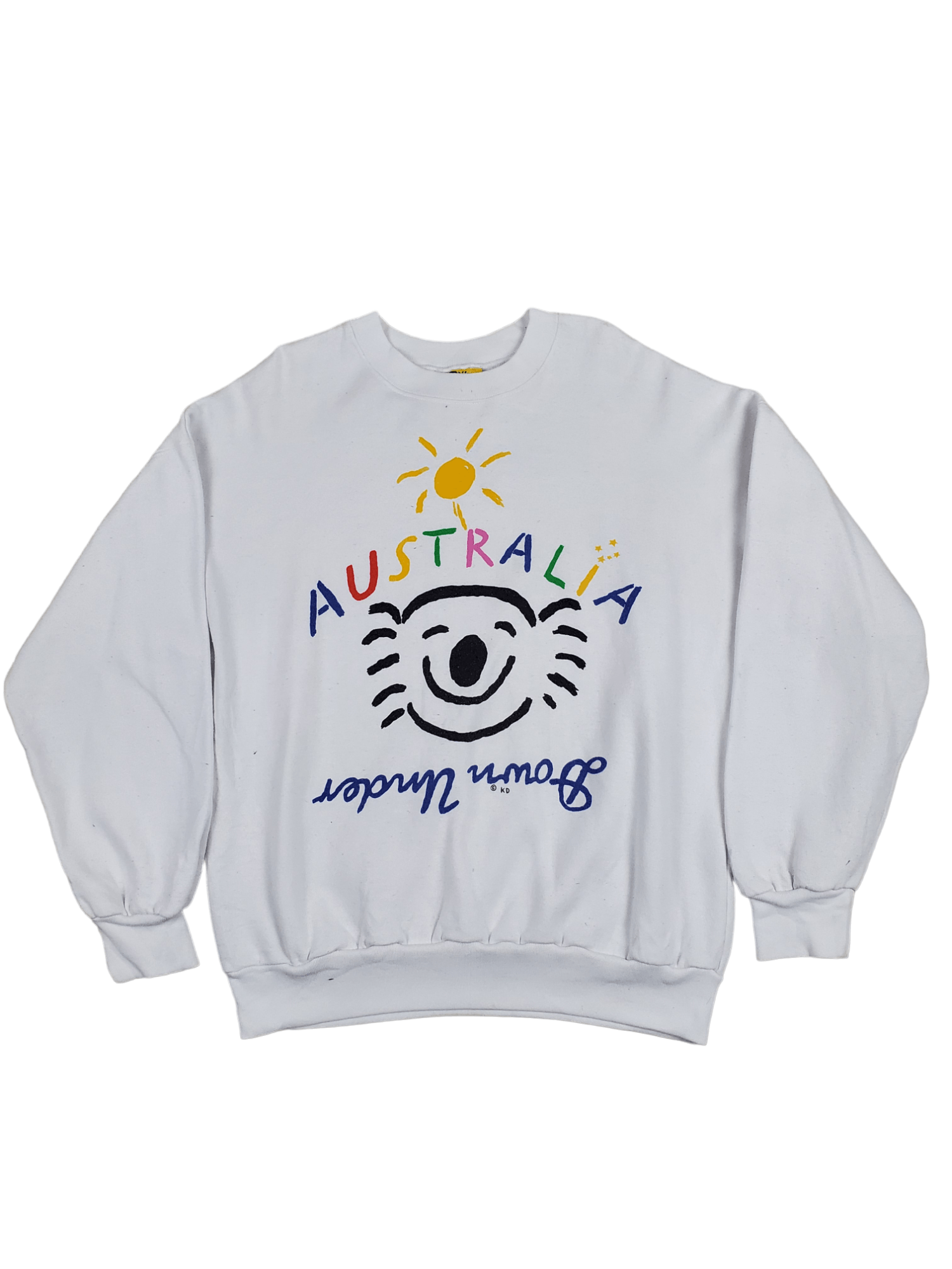 Vintage Vintage 90s Hawaii Australia Crewneck Size US S / EU 44-46 / 1 - 1 Thumbnail