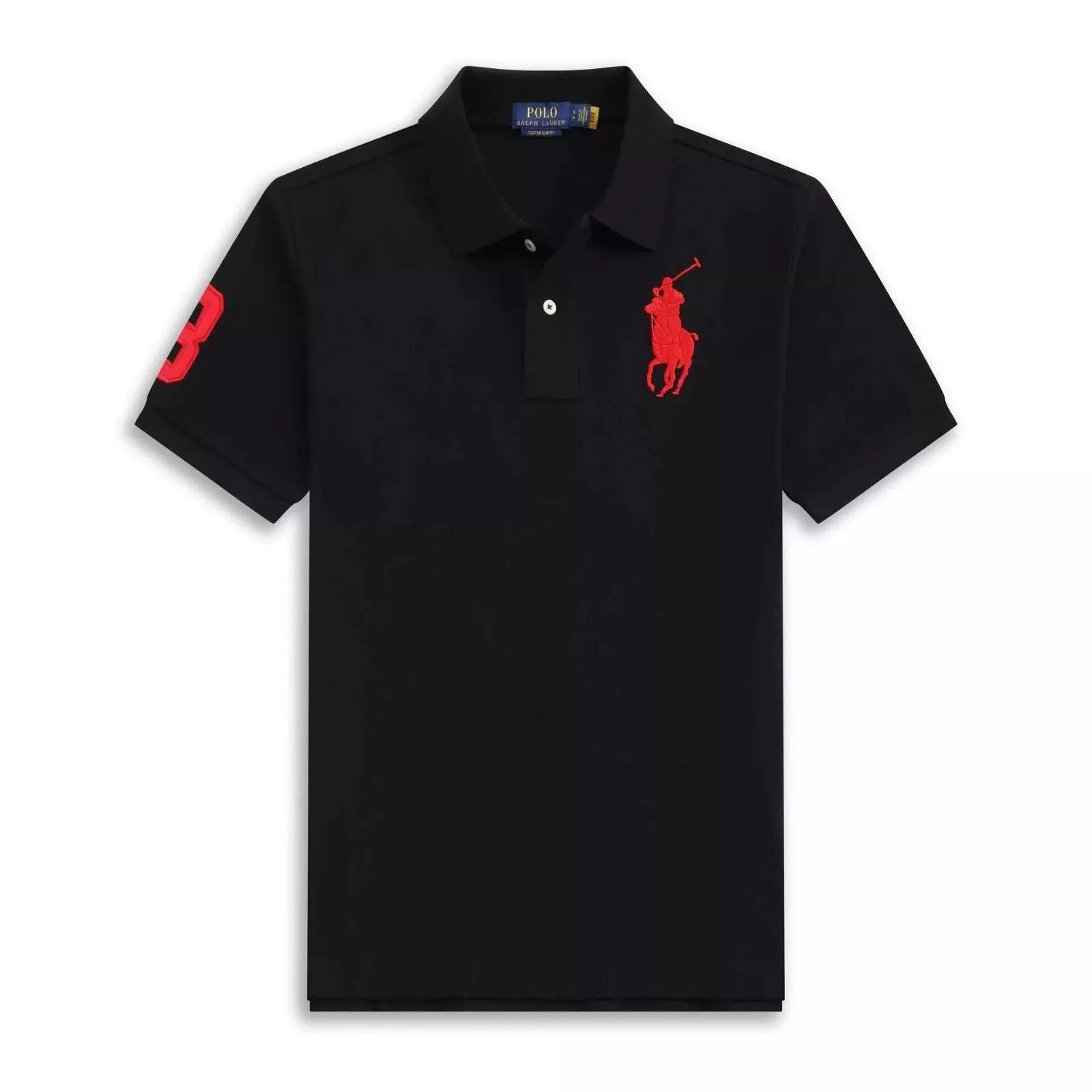 Polo Ralph Lauren Polo Ralph Lauren Mens Customized Slim Fit Mesh Polo Size US XXS / EU 40 - 1 Thumbnail