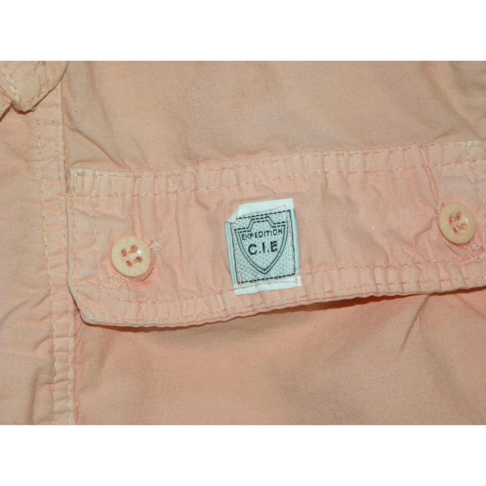 Vintage 80s New Wave Boxy Fit Shirt Expedition Cie Paris Size US S / EU 44-46 / 1 - 2 Thumbnail