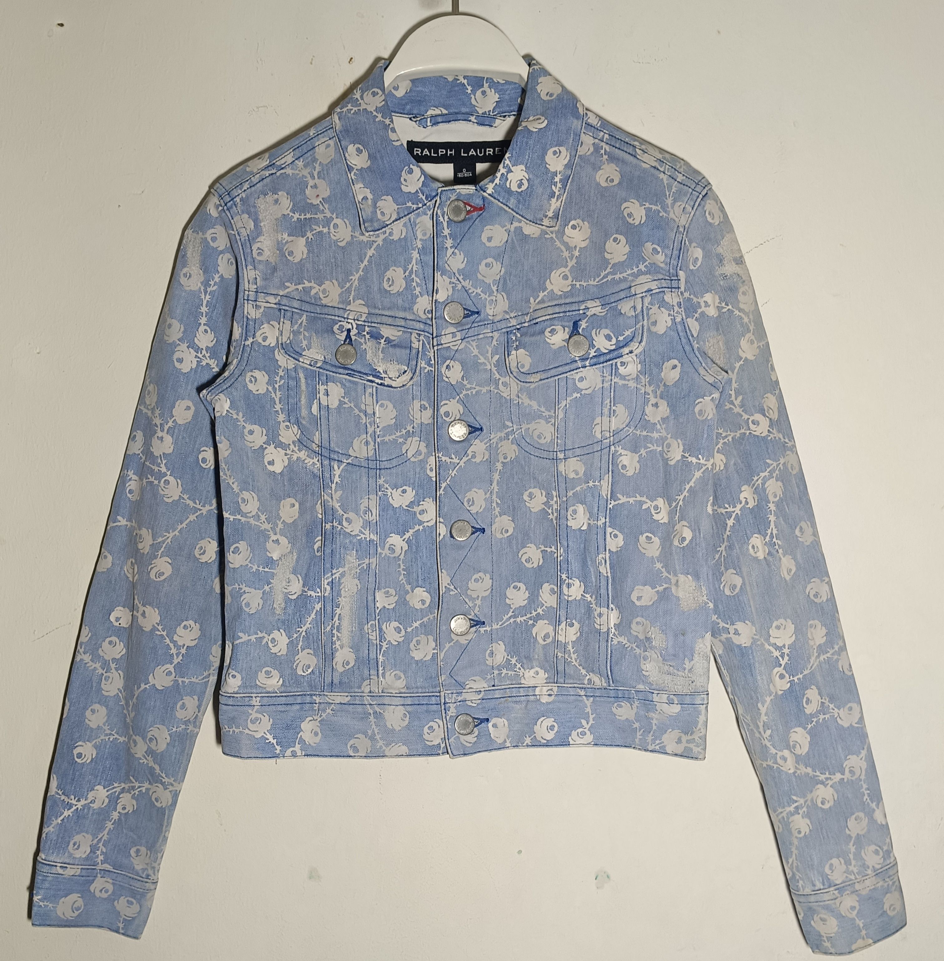 Ralph Lauren Ralph Lauren Distressed Trucker Jacket Size US XS / EU 42 / 0 - 2 Thumbnail