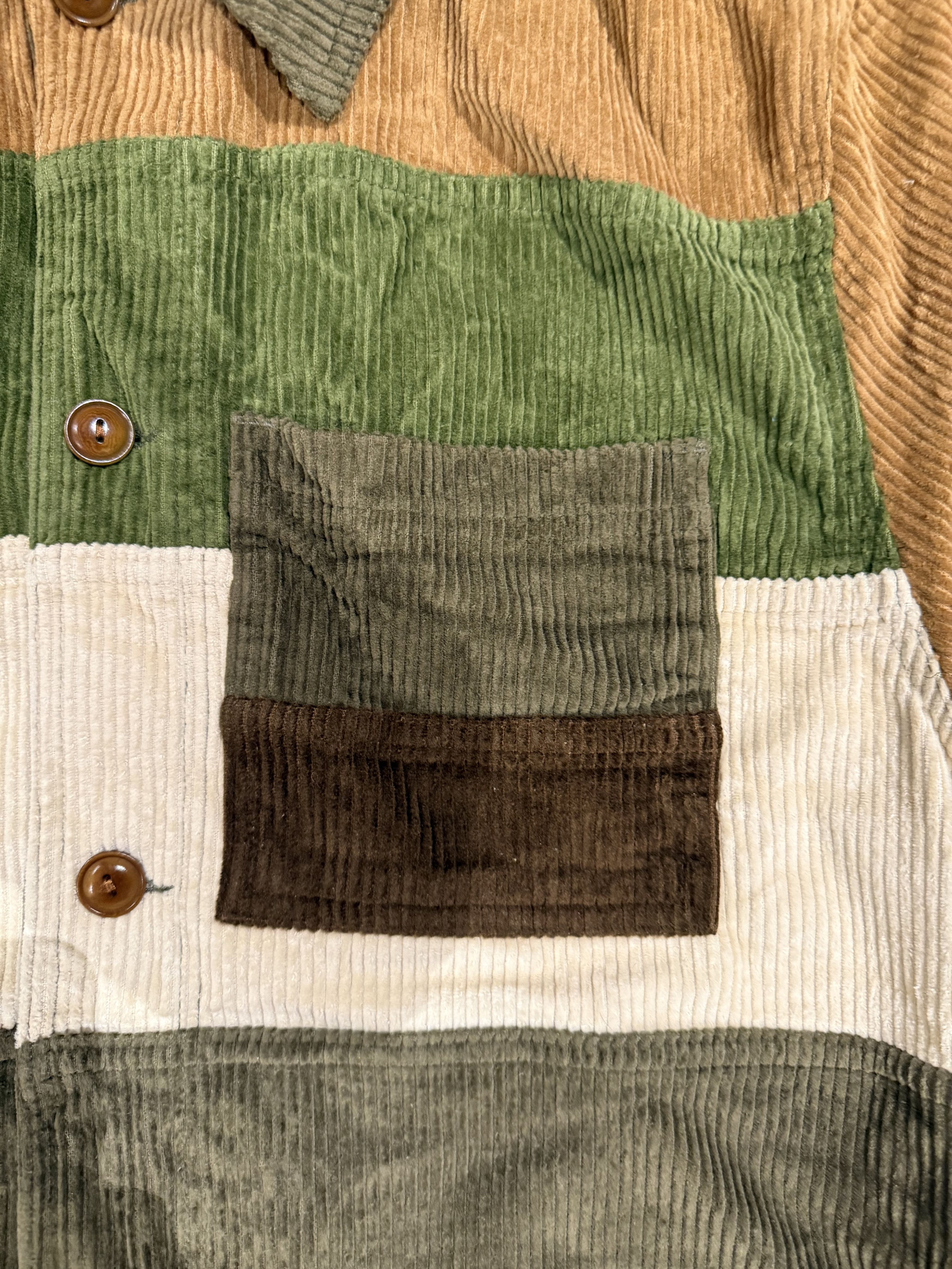 Schott 💚 Schott NYC Corduroy Patchwork Jacket Large NEW Size US L / EU 52-54 / 3 - 7 Thumbnail