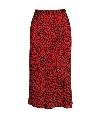 image of Realisation Par Réalisation Par Naomi Skirt In Sid in Red, Women's (Size 27)