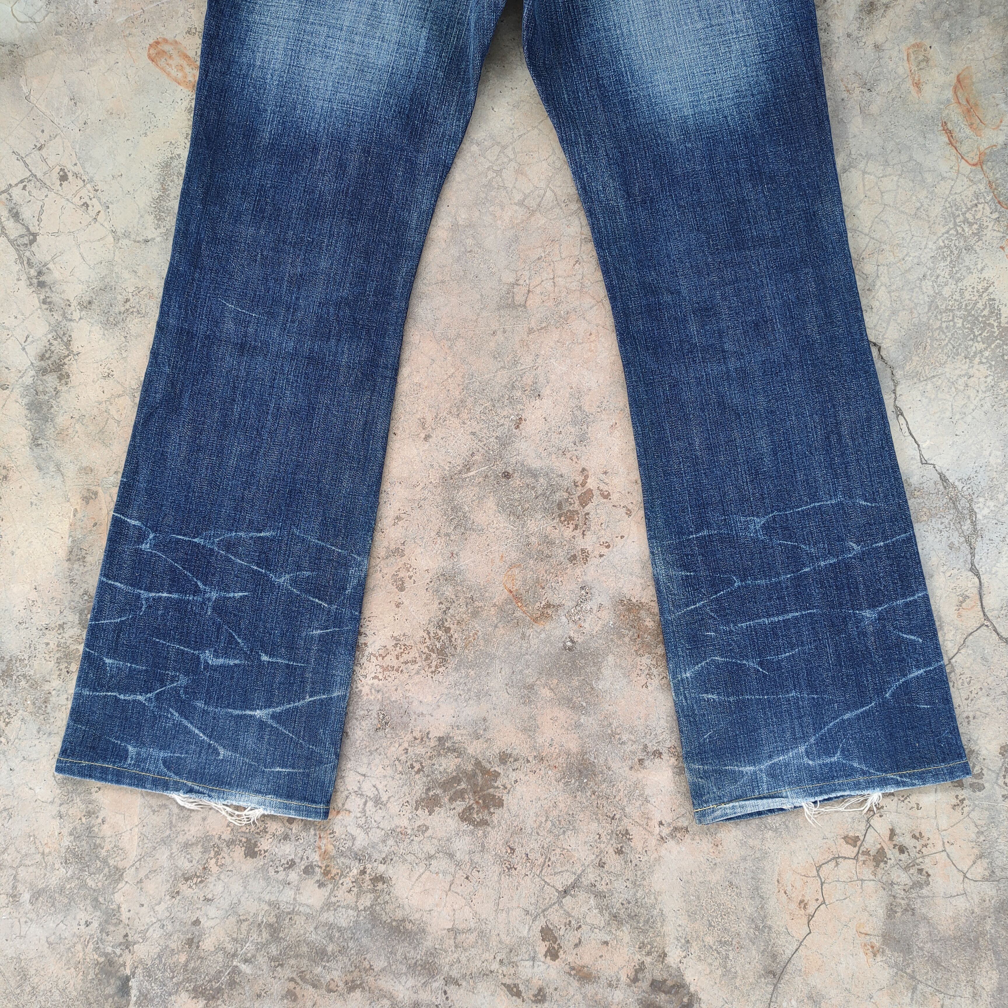 Japanese Brand # Vintage Flash Report bootcut denim jeans pants Size US 33 - 11 Thumbnail