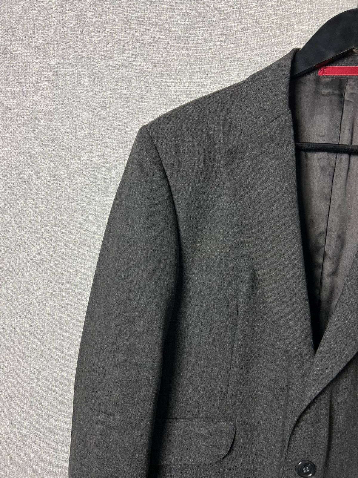 Hackett × Loro Piana Hackett London Travel Suit Ing Loro Piana Wool Blazer Jacket Size 40R - 4 Thumbnail