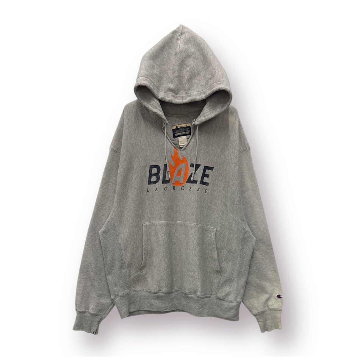 Champion 🔥 Champion BLAZE Lacrosse Reverse Weave Distressed hood - M Size US L / EU 52-54 / 3 - 1 Thumbnail