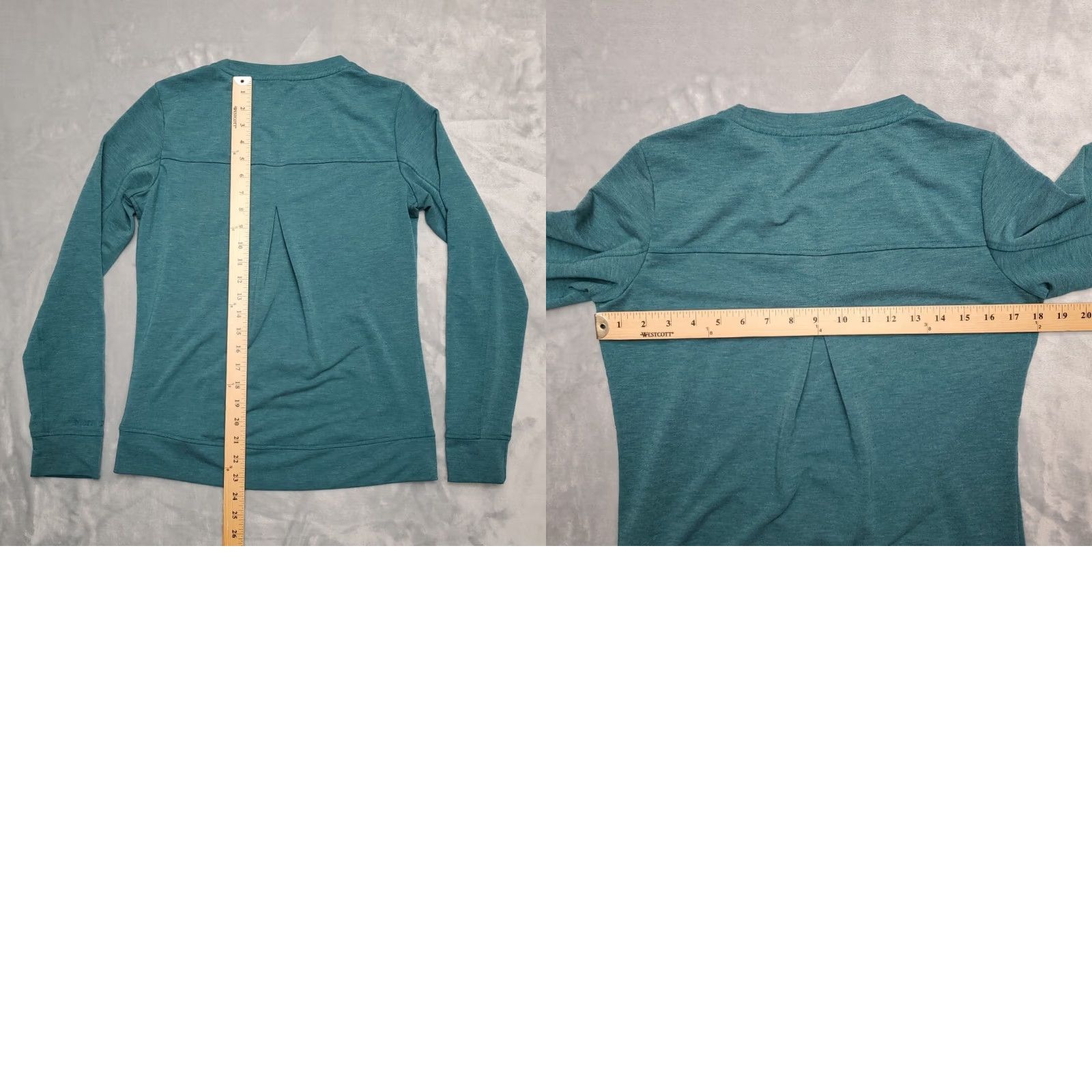 Marmot VINTAGE Marmot Crewneck Womens S Green Pullover Long Sleeve Performance Kangaroo Top Size S / US 4 / IT 40 - 8 Thumbnail