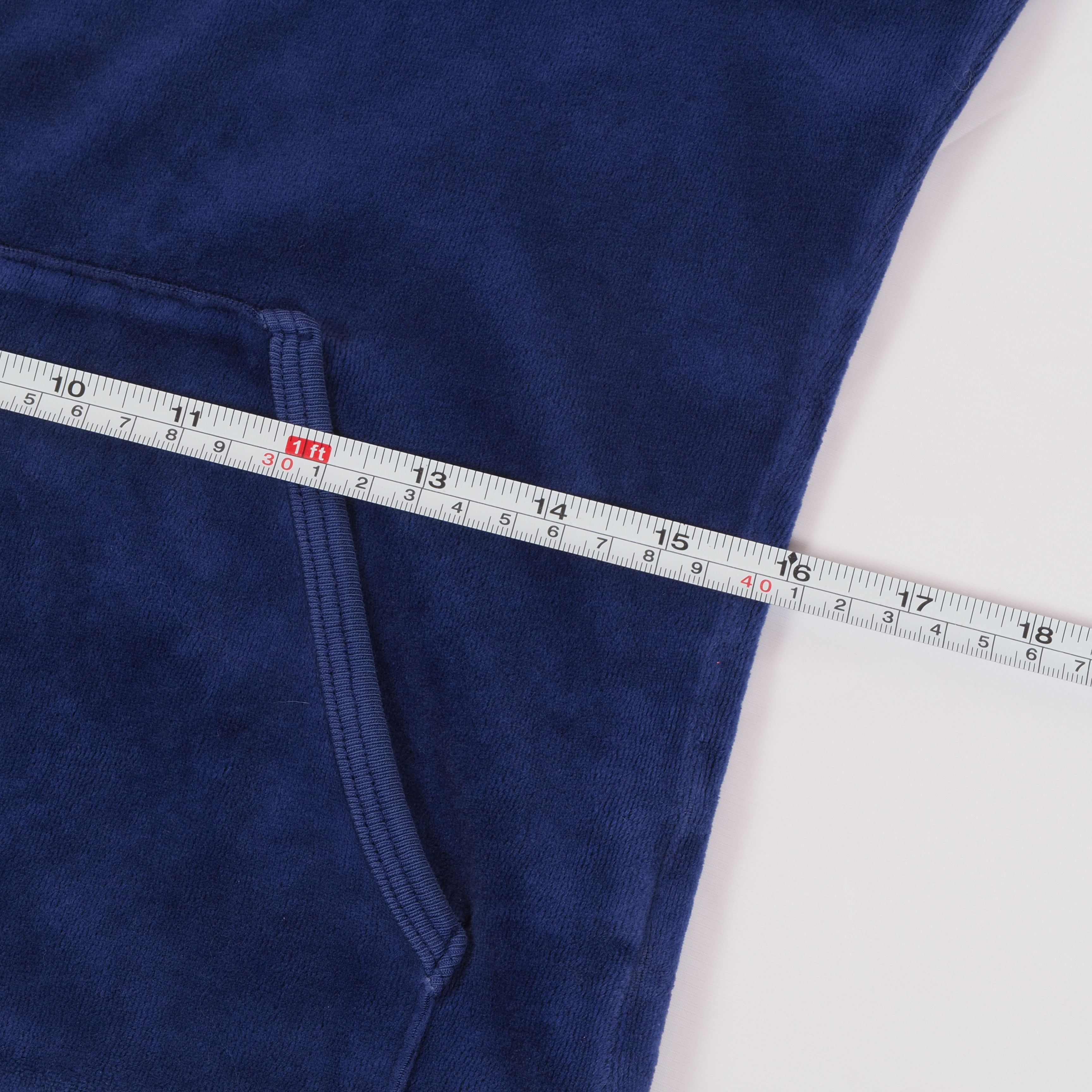 Juicy Couture Juicy Couture Vintage Blue Velour Zip Hoodie Size XS / US 0-2 / IT 36-38 - 12 Thumbnail