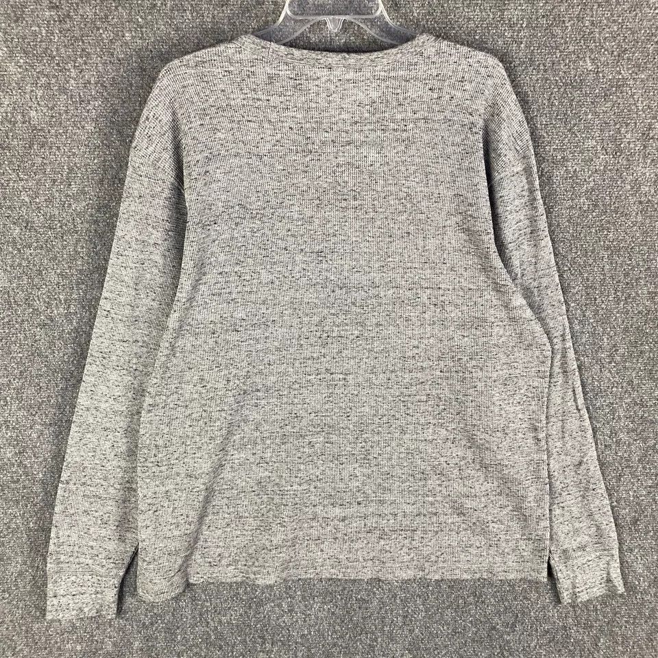 Old Navy Old Navy Waffle Knit Thermal Shirt Men's XXL Pullover Cotton Size US XXL / EU 58 / 5 - 7 Thumbnail