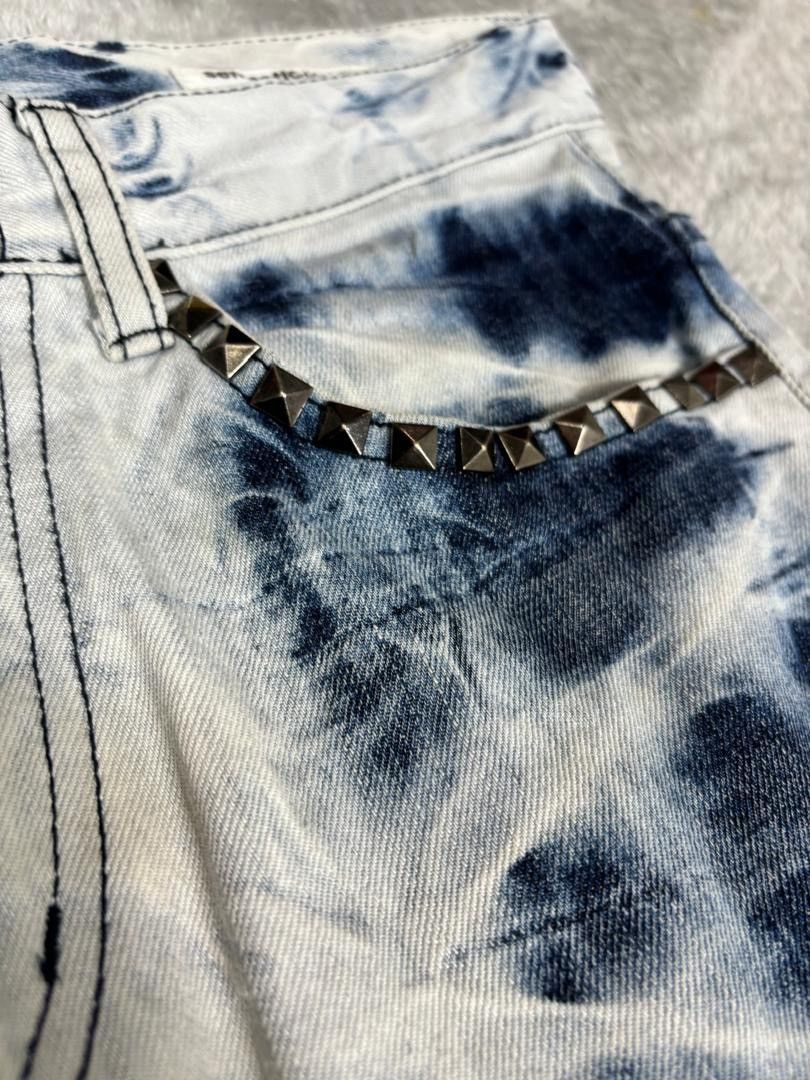semanticdesign Semantic Design Stud Bleachwash Denim S0335 Size US 30 / EU 46 - 4 Thumbnail
