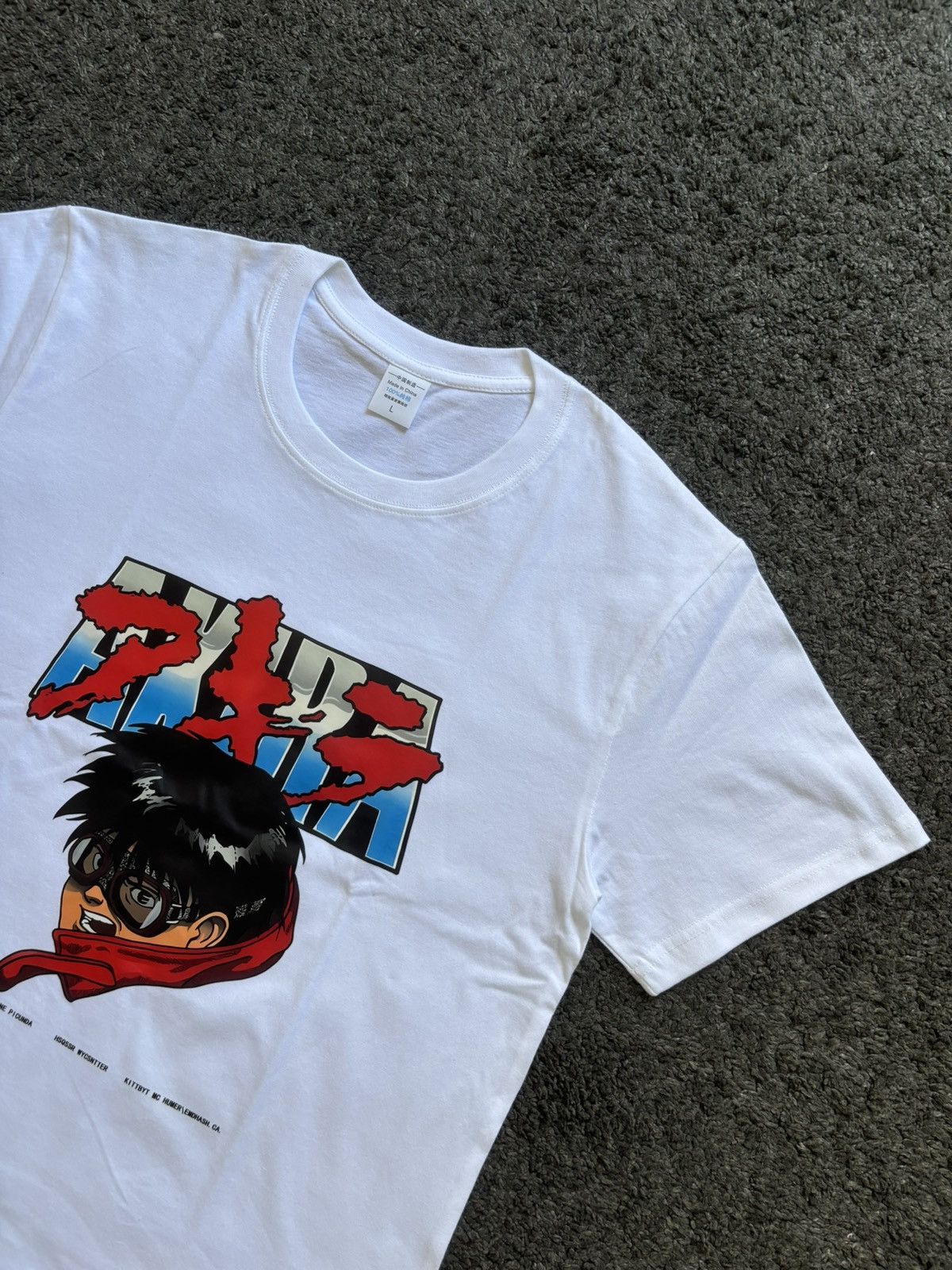 Edition Japan × Vintage Vintage iconic japan anime Akira manga heavyweight white tee Size US M / EU 48-50 / 2 - 2 Thumbnail