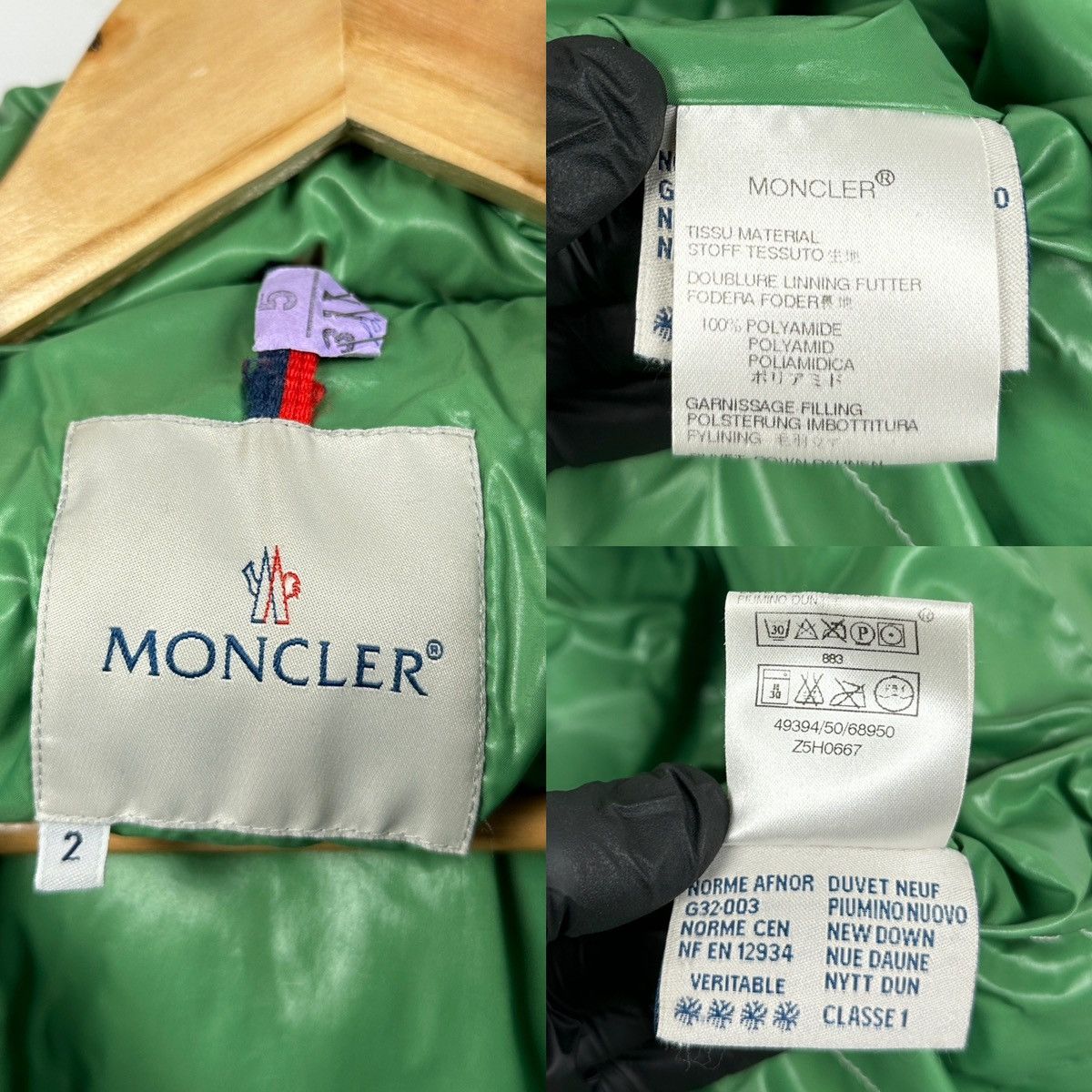 Moncler Women’s Moncler Green Down Puffer Jacket Size S / US 4 / IT 40 - 21 Thumbnail