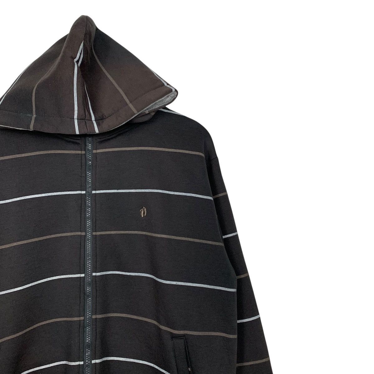 Hang Ten HANG TEN Striped Small Logo Pullover Hoodies #1568-C70 Size US M / EU 48-50 / 2 - 4 Thumbnail