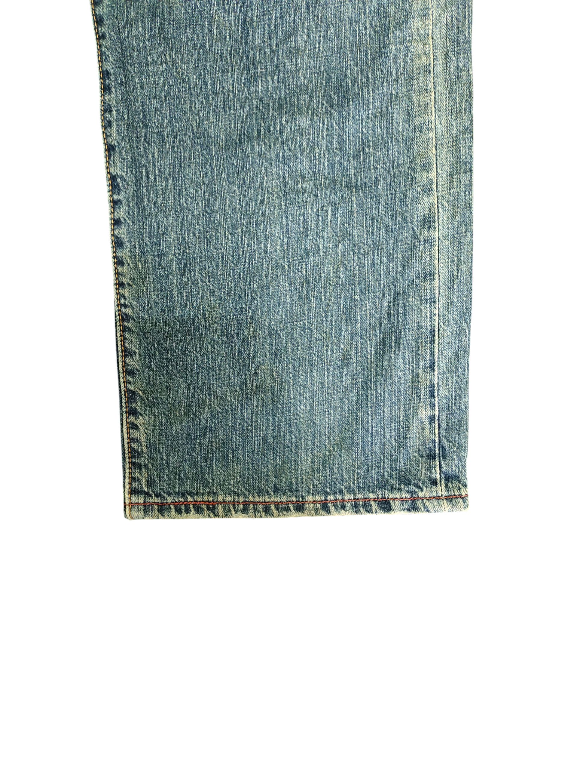 Kapital Vintage Y2k Levis Clawmark Distress Faded Denim Jeans Size US 30 / EU 46 - 5 Thumbnail