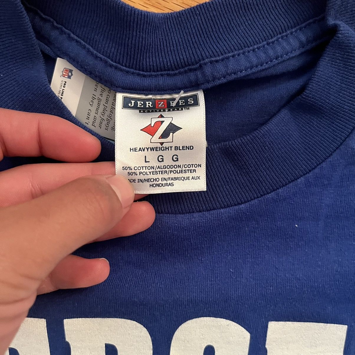 Vintage VTG Y2K Mercer Alumni Basketball Tee Size US L / EU 52-54 / 3 - 3 Thumbnail
