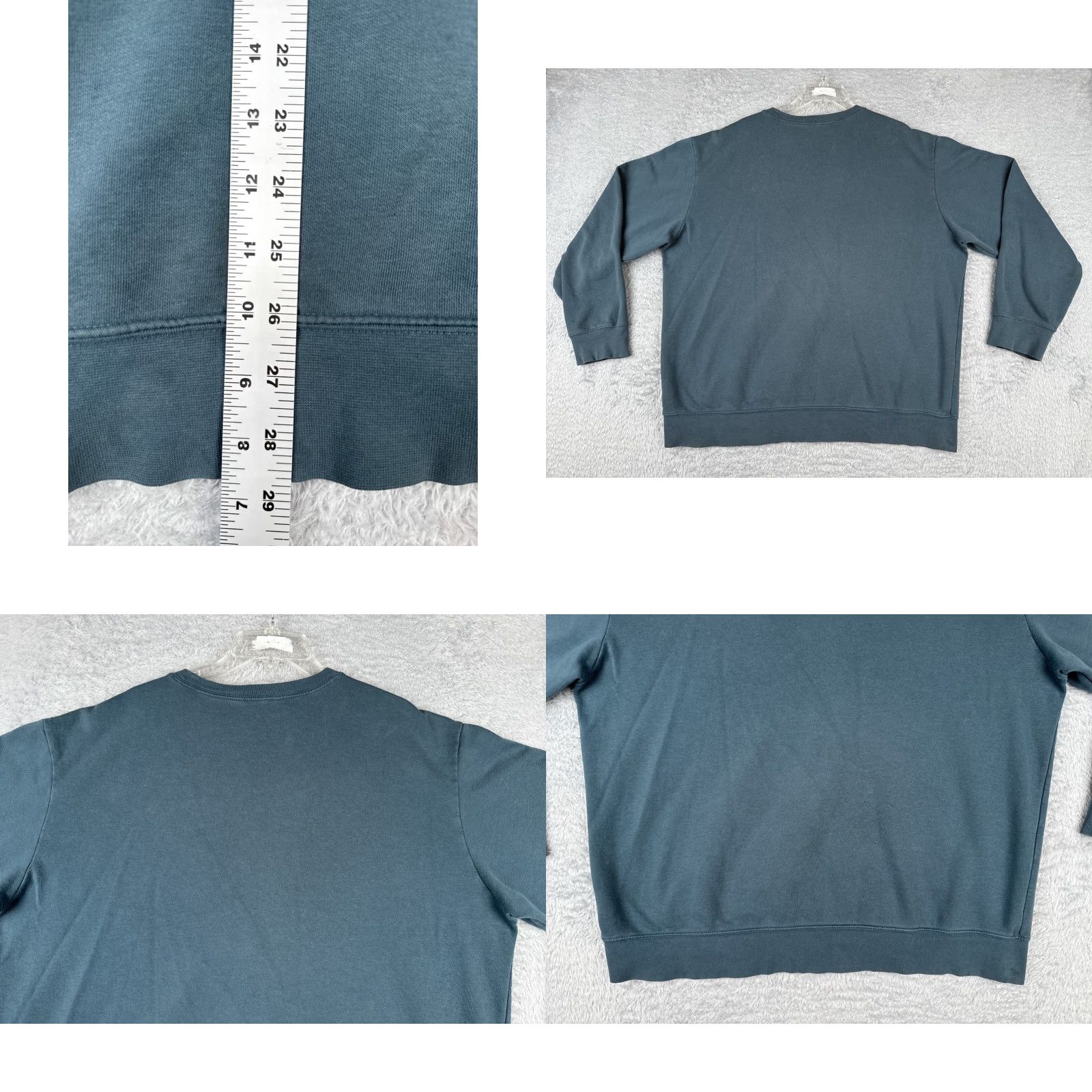 The North Face The North Face Sweatshirt Men Extra Large Blue Pullover Cotton Blend Explorer READ Size US XL / EU 56 / 4 - 9 Thumbnail