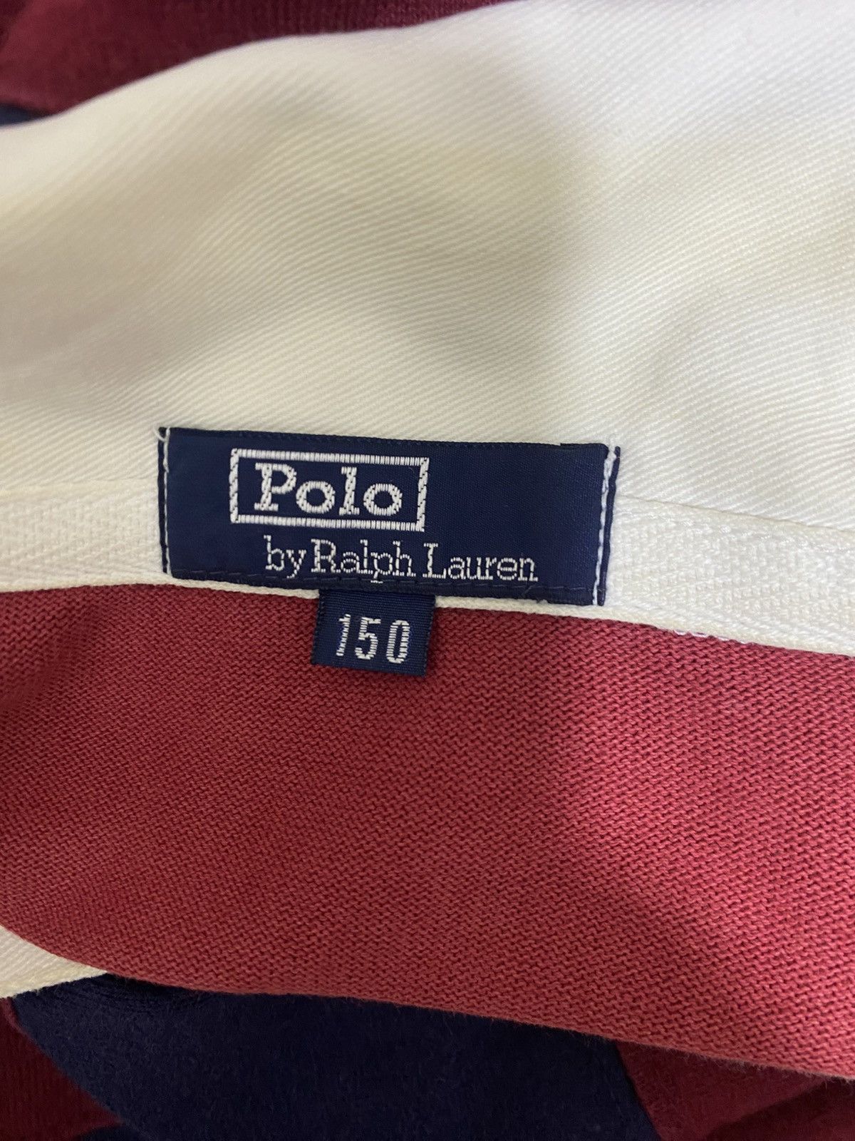 Polo Ralph Lauren Vintage Polo Ralph Lauren Rugby Shirt Sz 150 (Fits Adult XS/ Size US XS / EU 42 / 0 - 3 Thumbnail