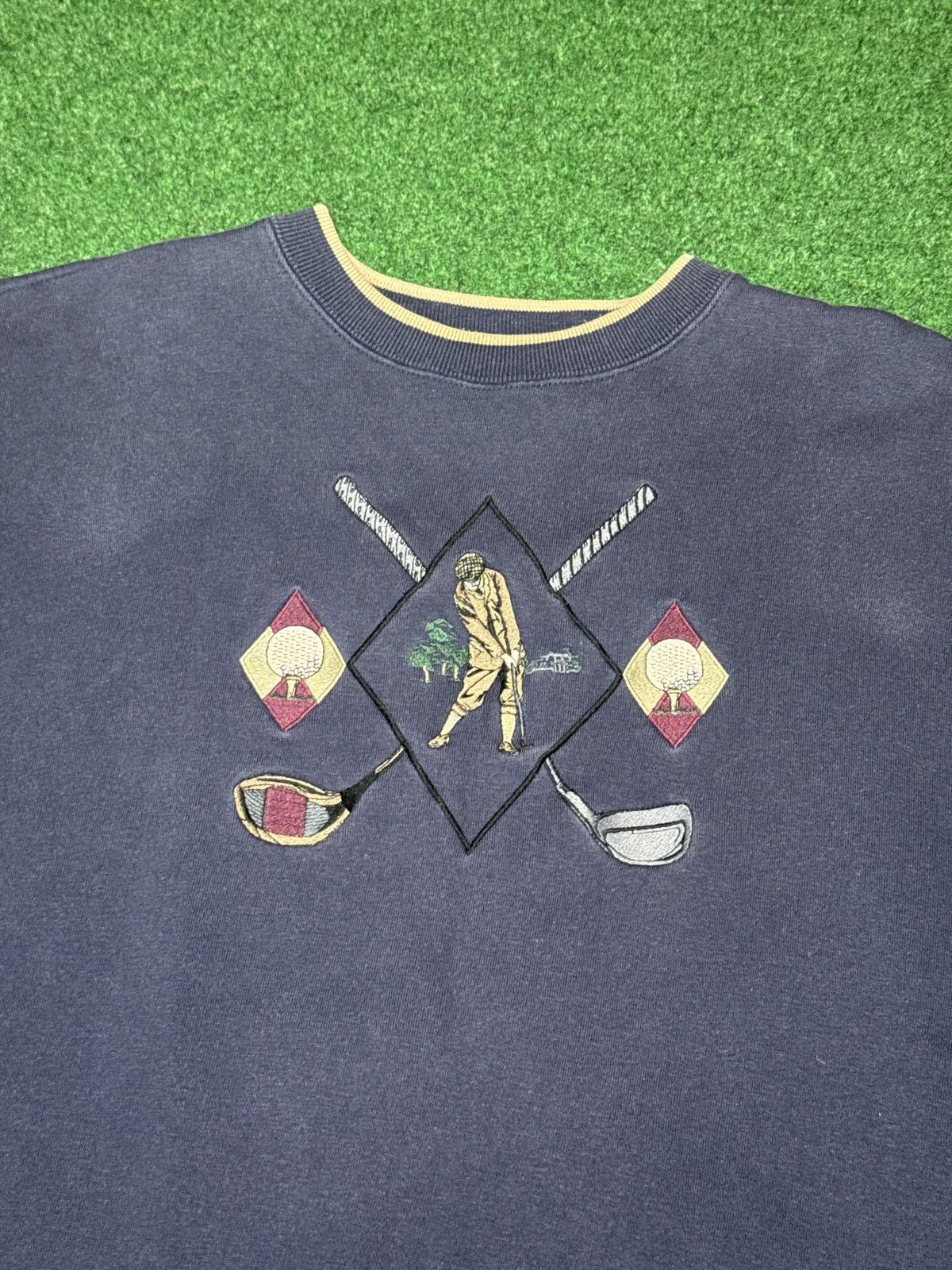 Callaway Golf Vintage Golf Graphic Embroidered Retro Preppy XL Sweatshirt Size US XL / EU 56 / 4 - 2 Thumbnail