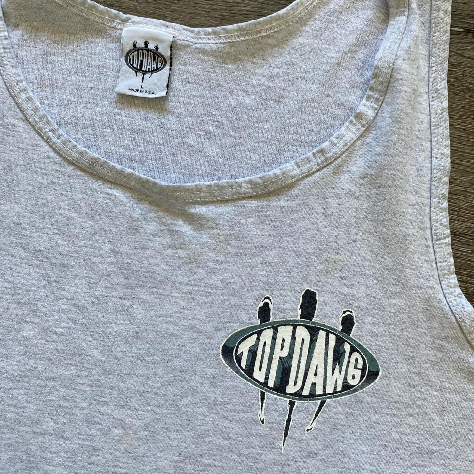 Top Dawg Entertainment Vintage Top Dawg Tank Top Size US L / EU 52-54 / 3 - 5 Thumbnail