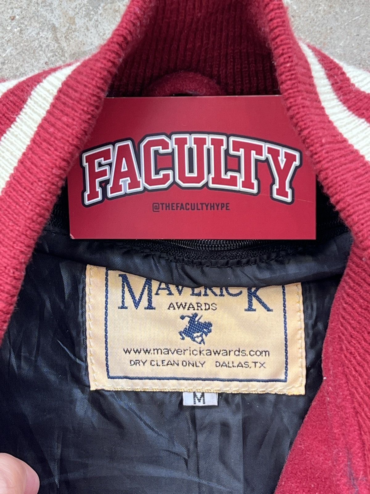 NCAA Vintage 90s Florida State Style Logo letterman Jacket Medium Size US M / EU 48-50 / 2 - 3 Thumbnail