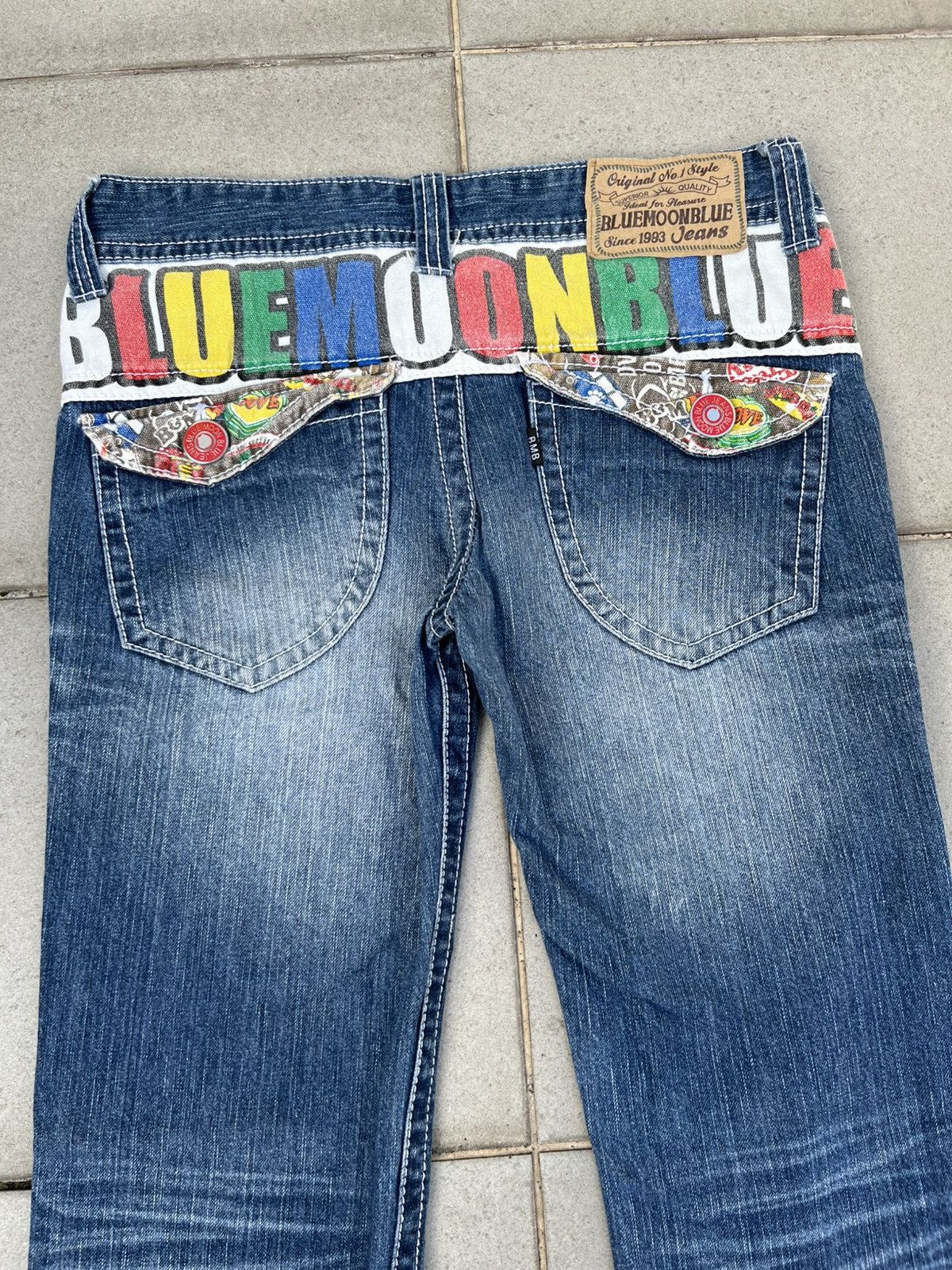 Blue Blue Japan Blue Moon Blue Iconic Japanese Brand Jeans Size US 30 / EU 46 - 12 Thumbnail