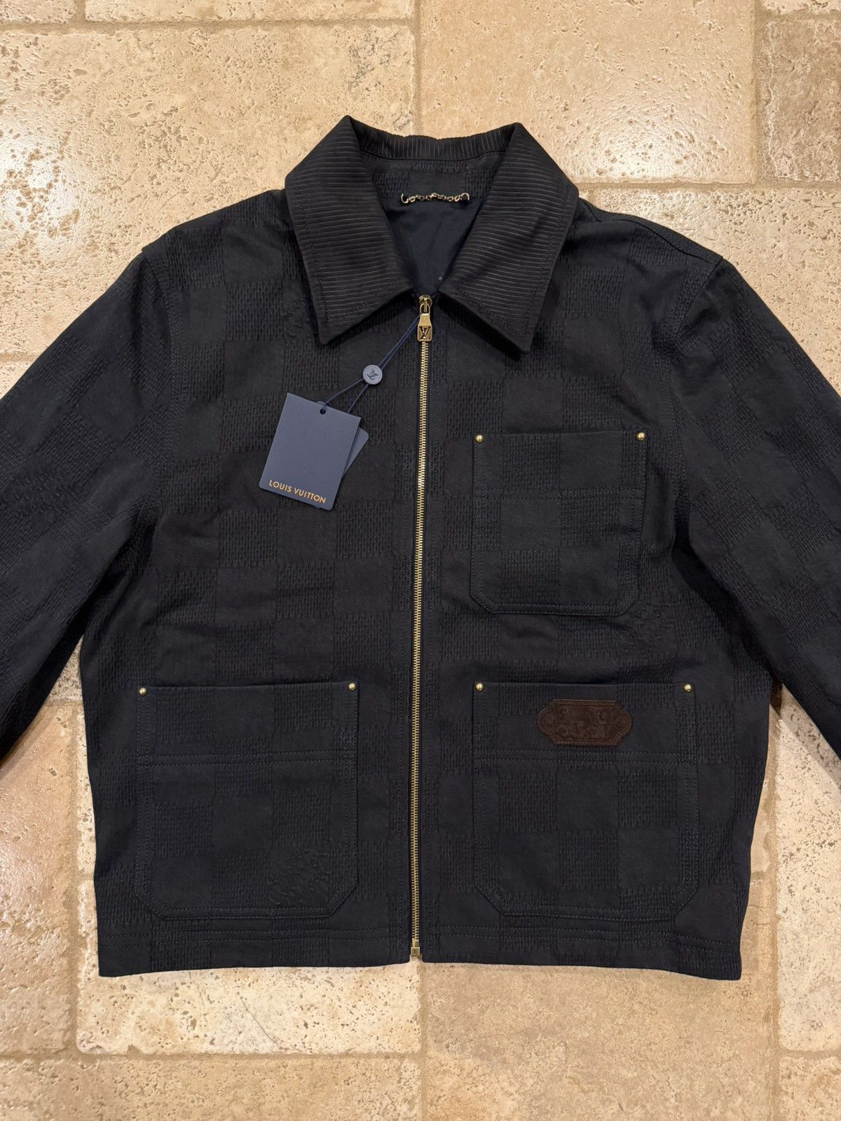 Louis Vuitton Louis Vuitton x Pharrell 2024 Damier Workwear Blouson Jacket Size US L / EU 52-54 / 3 - 8 Thumbnail
