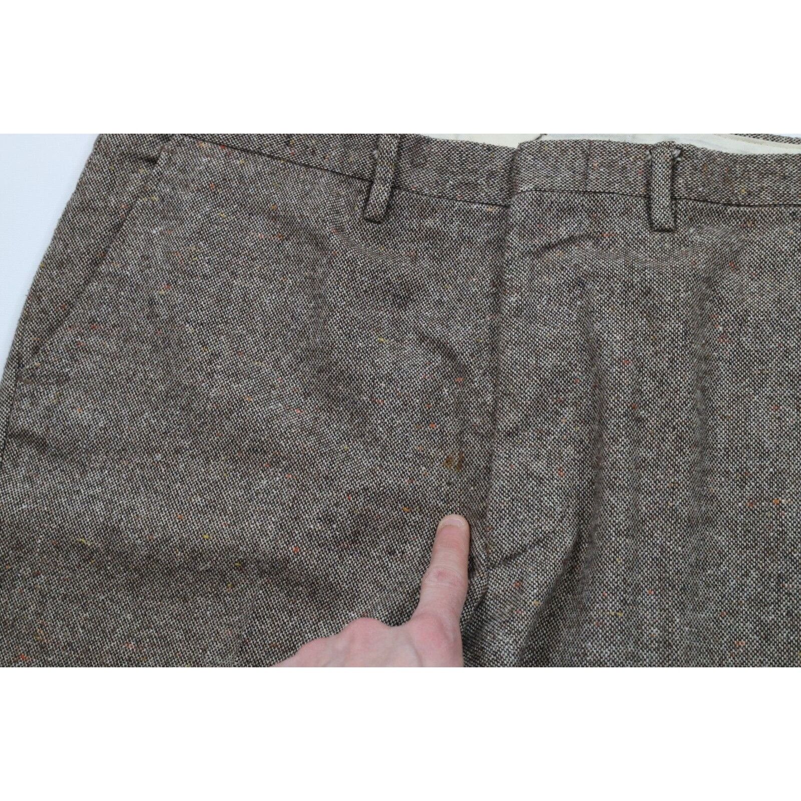 Vintage Vintage 70s Streetwear Rainbow Fleck Wool Tweed Suit Size 42R - 13 Thumbnail