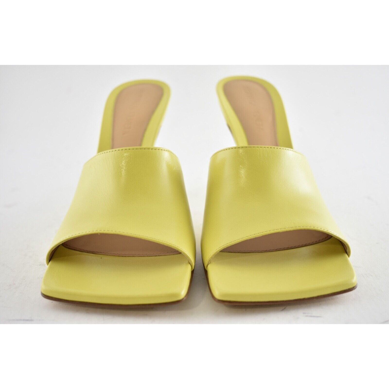 Bottega Veneta Stretch Square Toe Leather Sandal Backless Heel Pump 39.5 Size US 9.5 / IT 39.5 - 4 Thumbnail