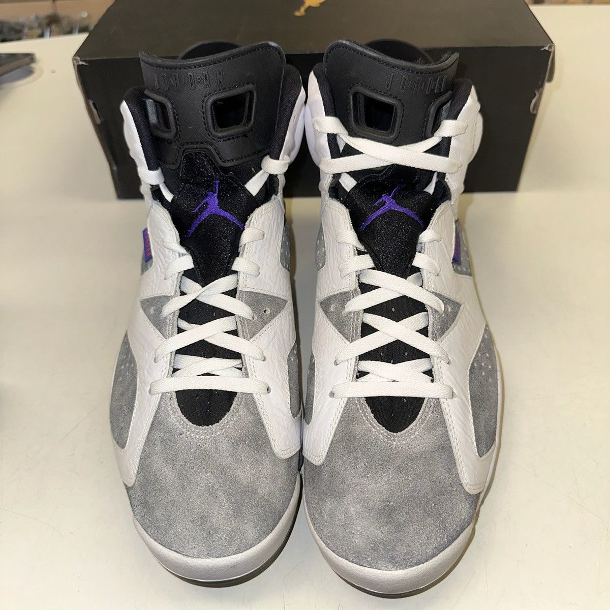 Jordan Brand × Nike Size 13 - Nike Air Jordan 6 Retro LTR Flint OG CI3125-100 Size US 13 / EU 46 - 4 Thumbnail