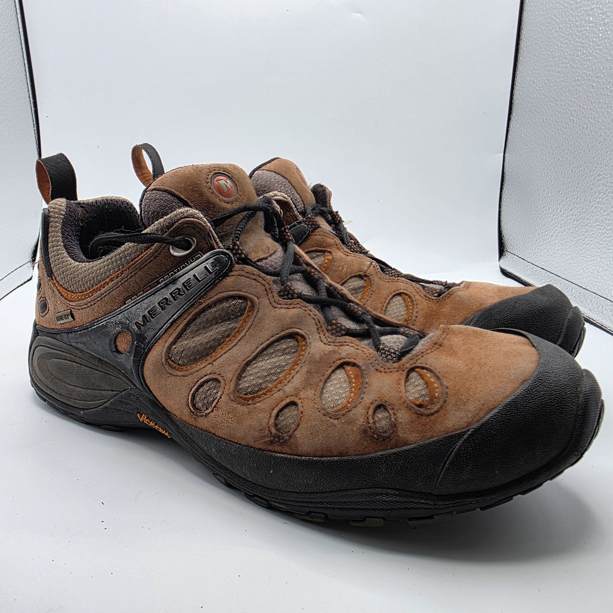Merrell Merrell Chameleon Mens 10.5 Brown Shoes Vibram Trail Hiking Size US 10.5 / EU 43-44 - 1 Thumbnail