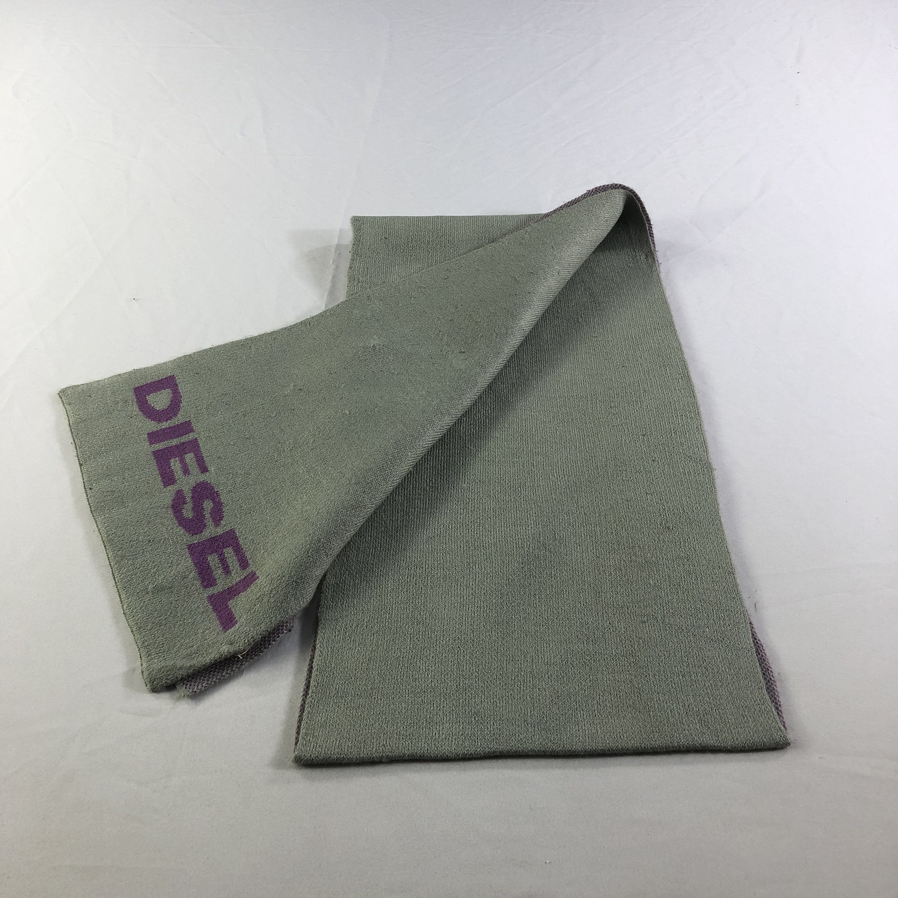 Diesel Diesel Mohawk Grey Scarf Muffler V1691 Size ONE SIZE - 2 Thumbnail
