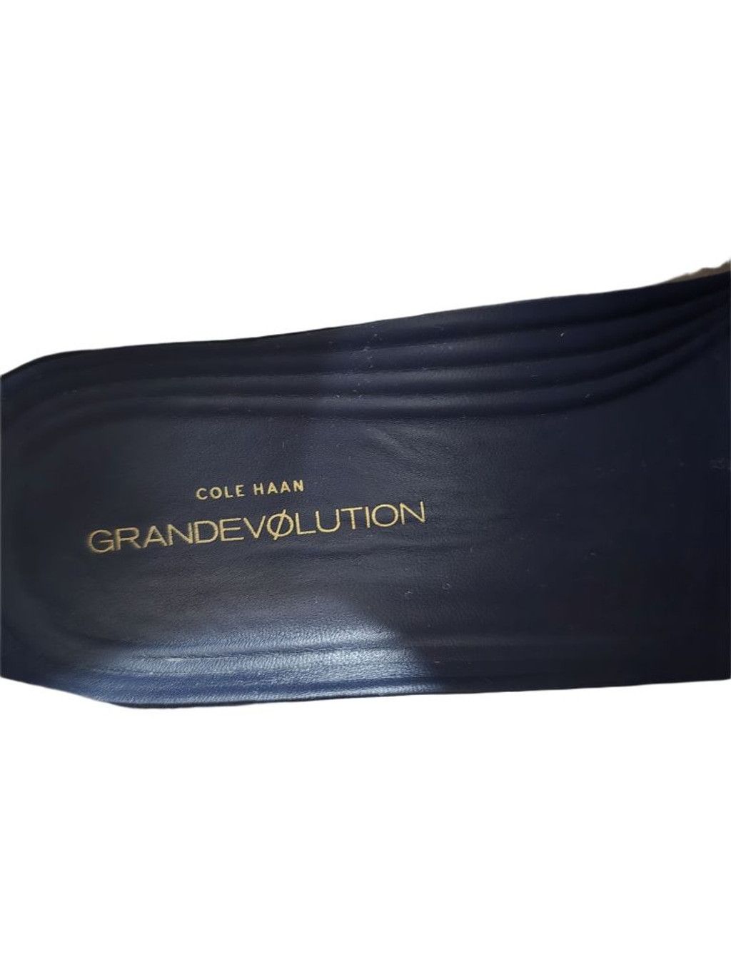 Cole Haan Women Cole Haan White & Beige GrandEvølution Loafers Size 9B Size US 9 / IT 39 - 4 Thumbnail