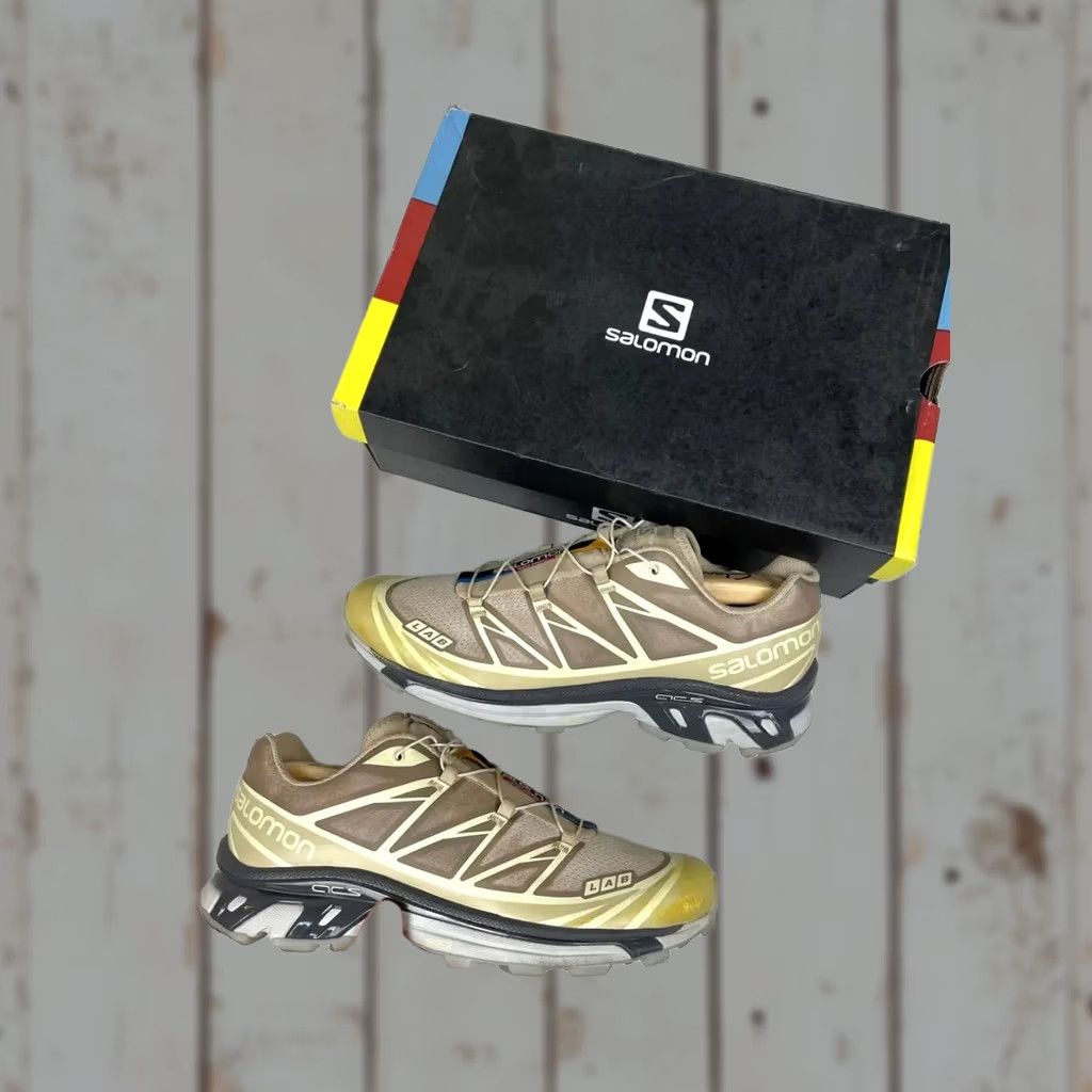 Salomon Salomon XT-6 Sneaker Men Size US 10 Beige Nike? Size US 10 / EU 43 - 1 Thumbnail