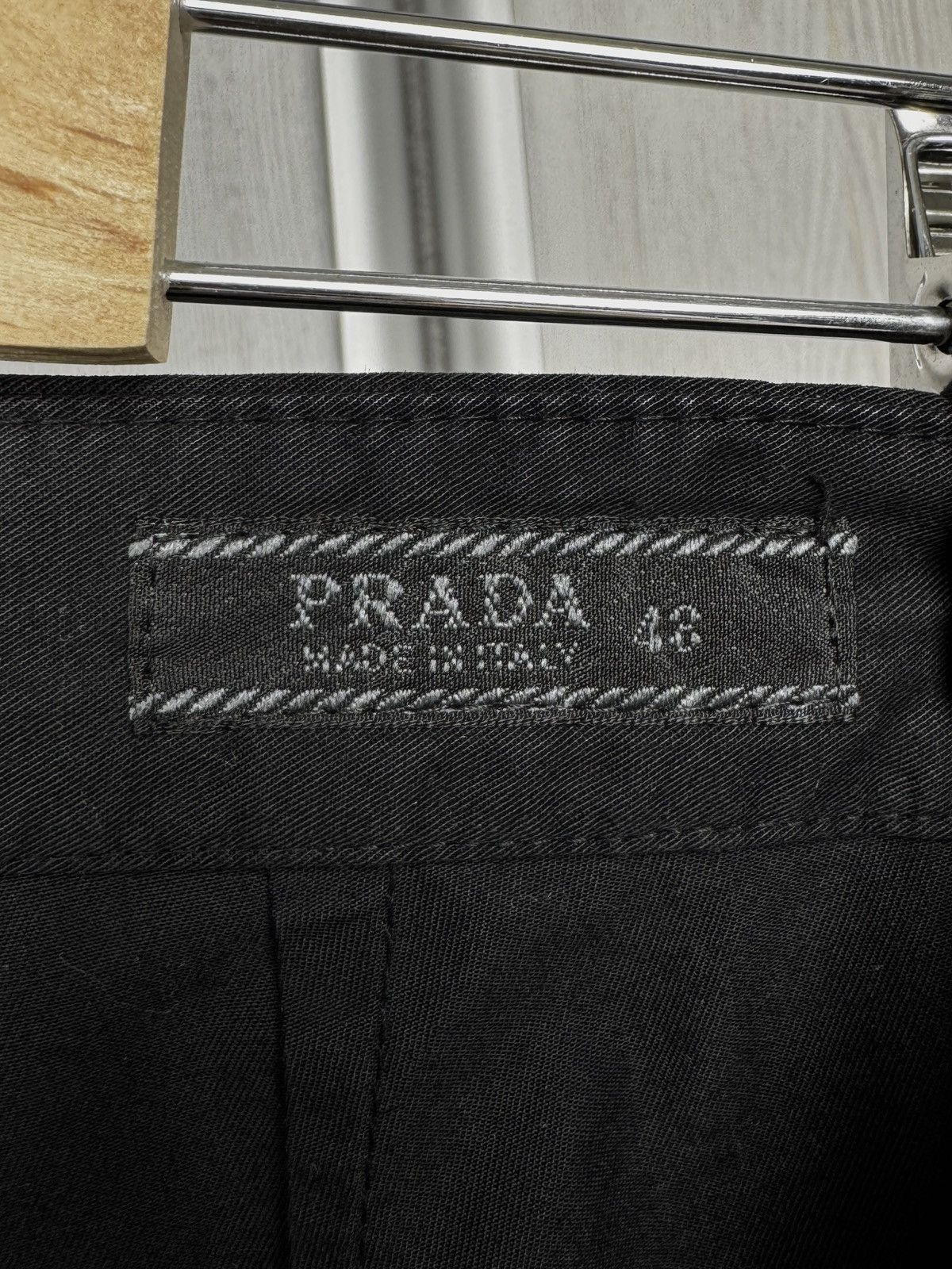 Prada Prada black cotton made in italy 3 pocket chino pants Size US 32 / EU 48 - 7 Thumbnail