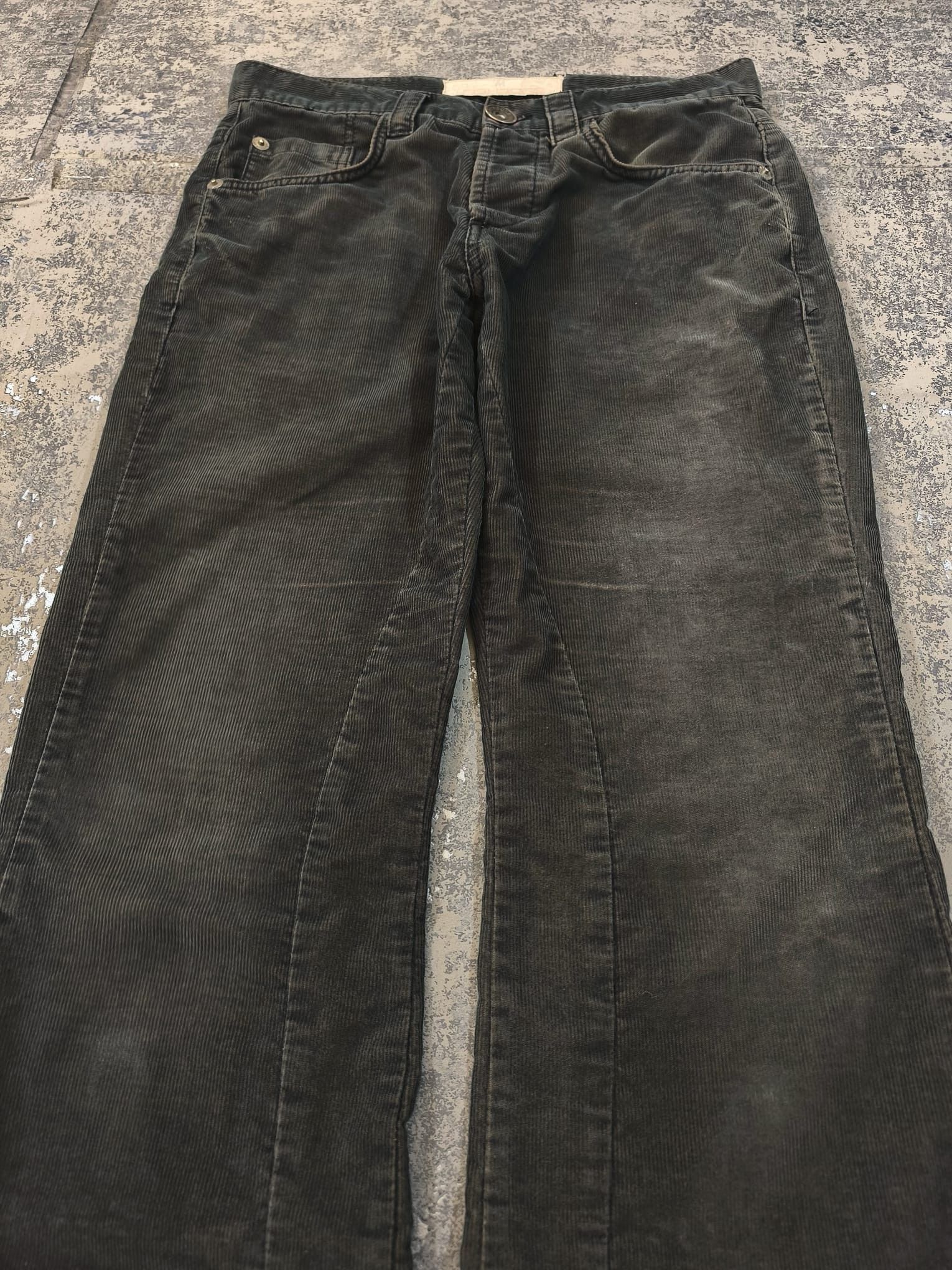 Other insane faded corduroy fishbone bootcut flares Size 31" - 7 Thumbnail