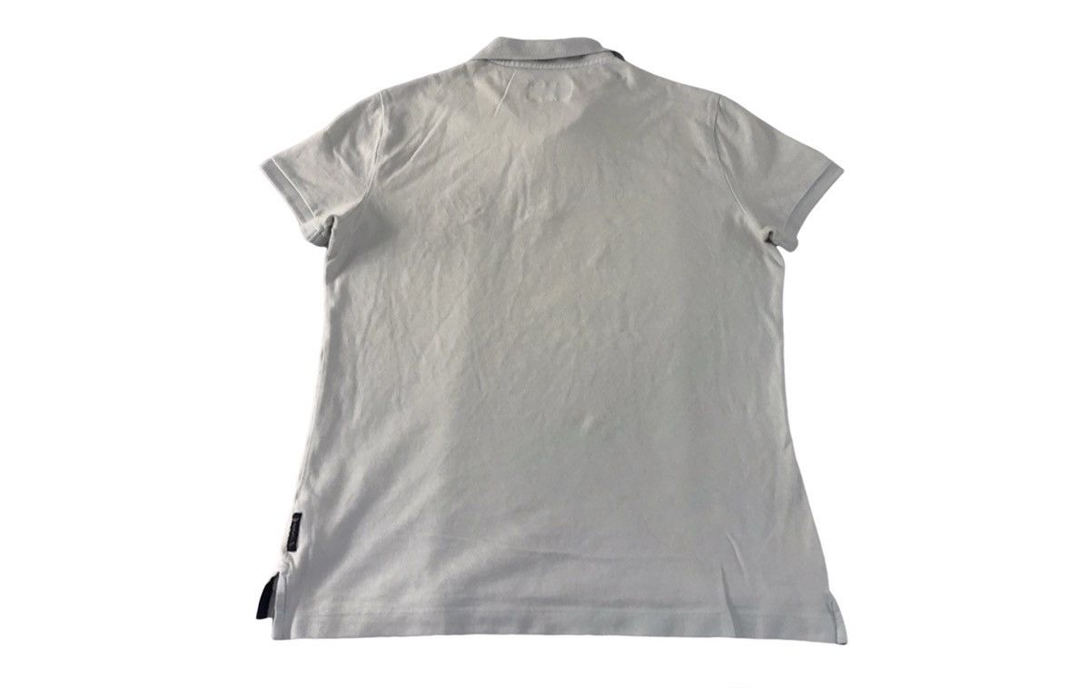 Armani × Designer Armani Jeans Big Logo Design Polo Tee T-shirt Size M / US 6-8 / IT 42-44 - 2 Thumbnail