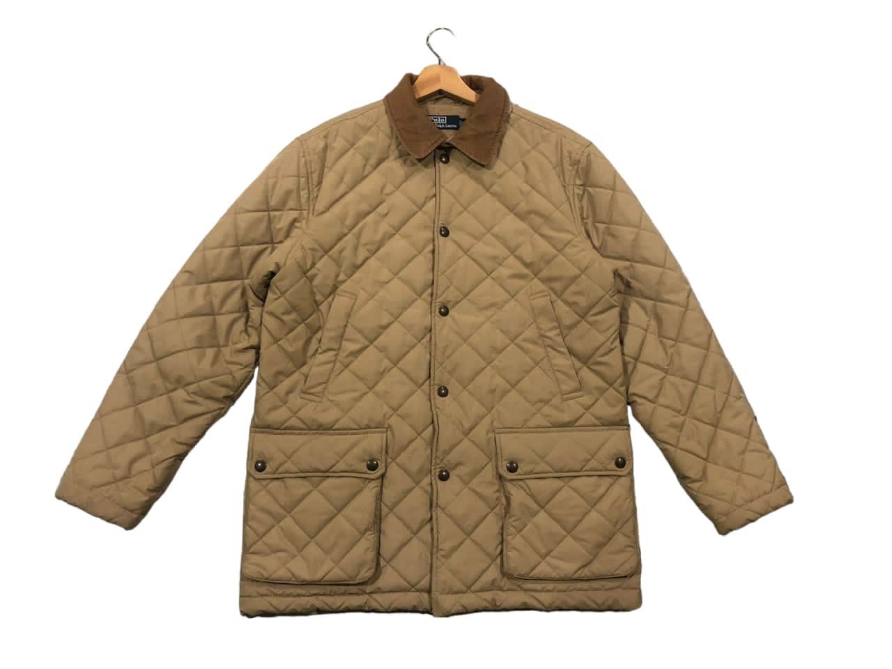 Polo Ralph Lauren Vintage Polo Ralph Lauren Quilted Jacket Snap Button Size US M / EU 48-50 / 2 - 1 Thumbnail