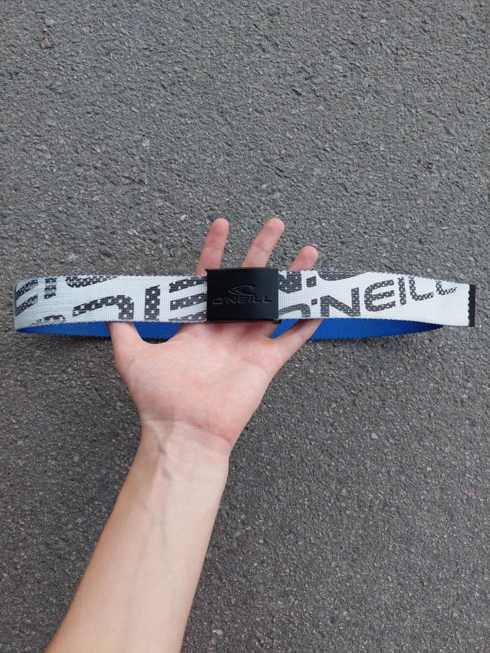 Pre-owned Oneill X Vintage Oneill Belt Vintage In White