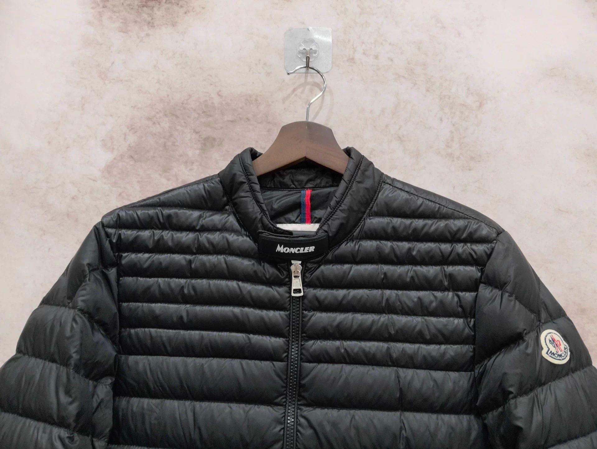 Moncler Moncler black stand collar down puffer jacket size 2 Size M / US 6-8 / IT 42-44 - 3 Thumbnail