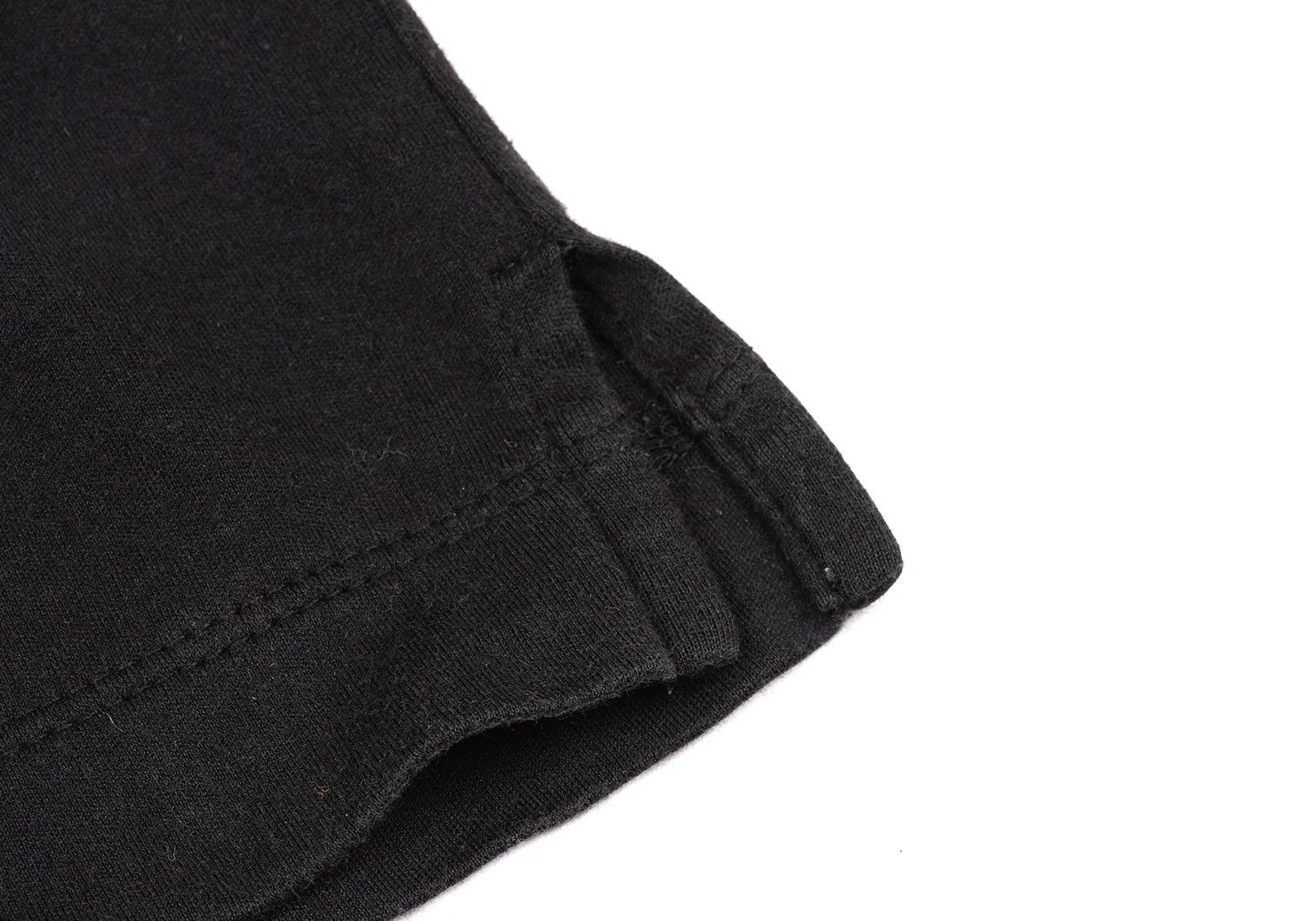 Issey Miyake Cotton Mock Neck T-shirt in Black Size US M / EU 48-50 / 2 - 9 Thumbnail