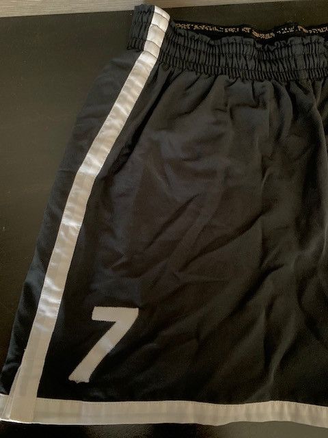 Nike × Vintage Vintage 90's Nike '7' Shorts Size US 32 / EU 48 - 2 Thumbnail