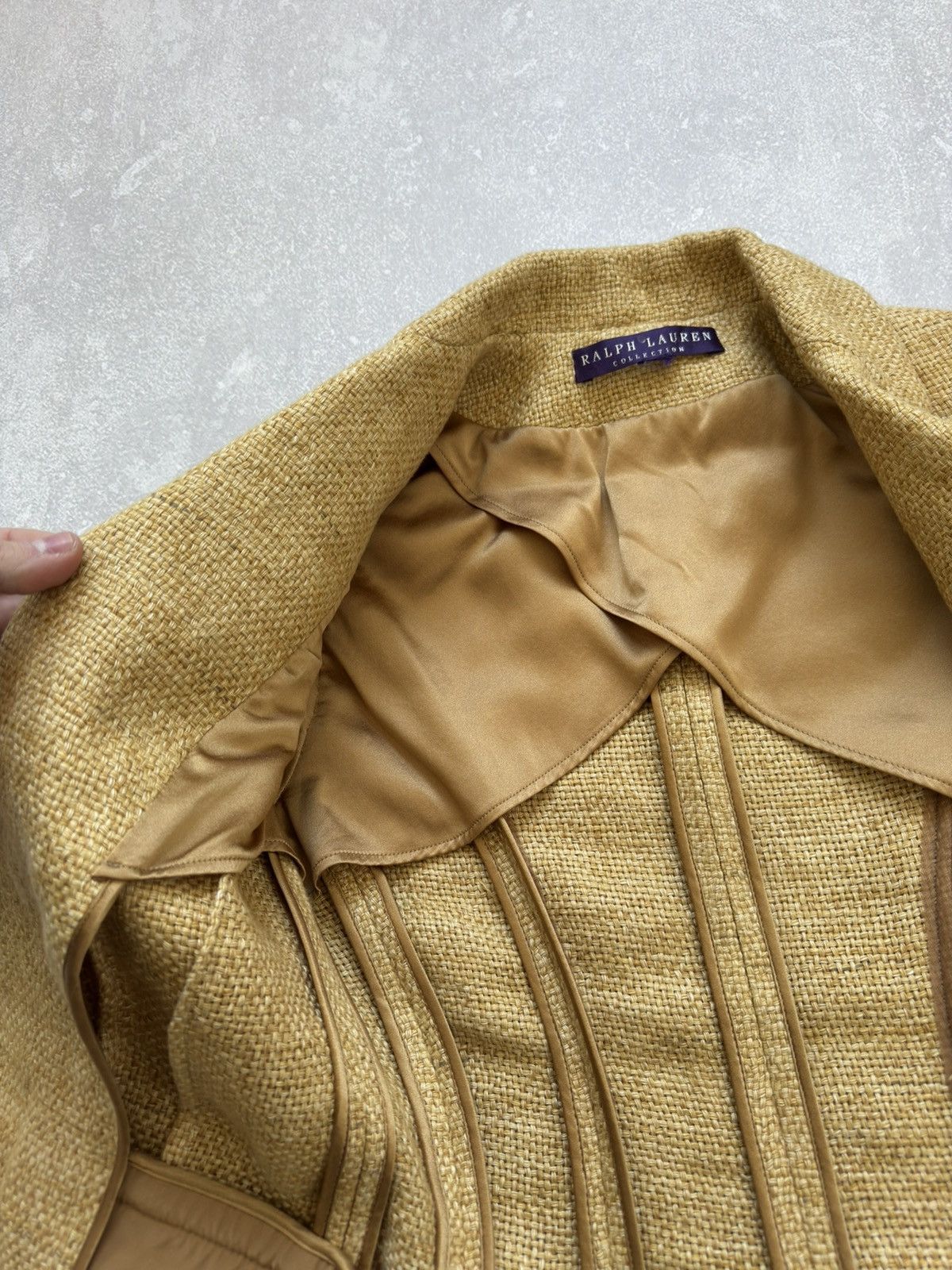 Ralph Lauren Purple Label × Vintage Ralph Lauren Purple Label Blazer Laine Wool Women Jacket Size S / US 4 / IT 40 - 7 Thumbnail