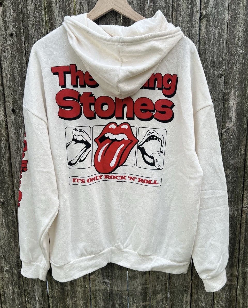 The Rolling Stones Officially Licensed “The Rolling Stones” Logo Hoodie XL Size US XL / EU 56 / 4 - 2 Thumbnail
